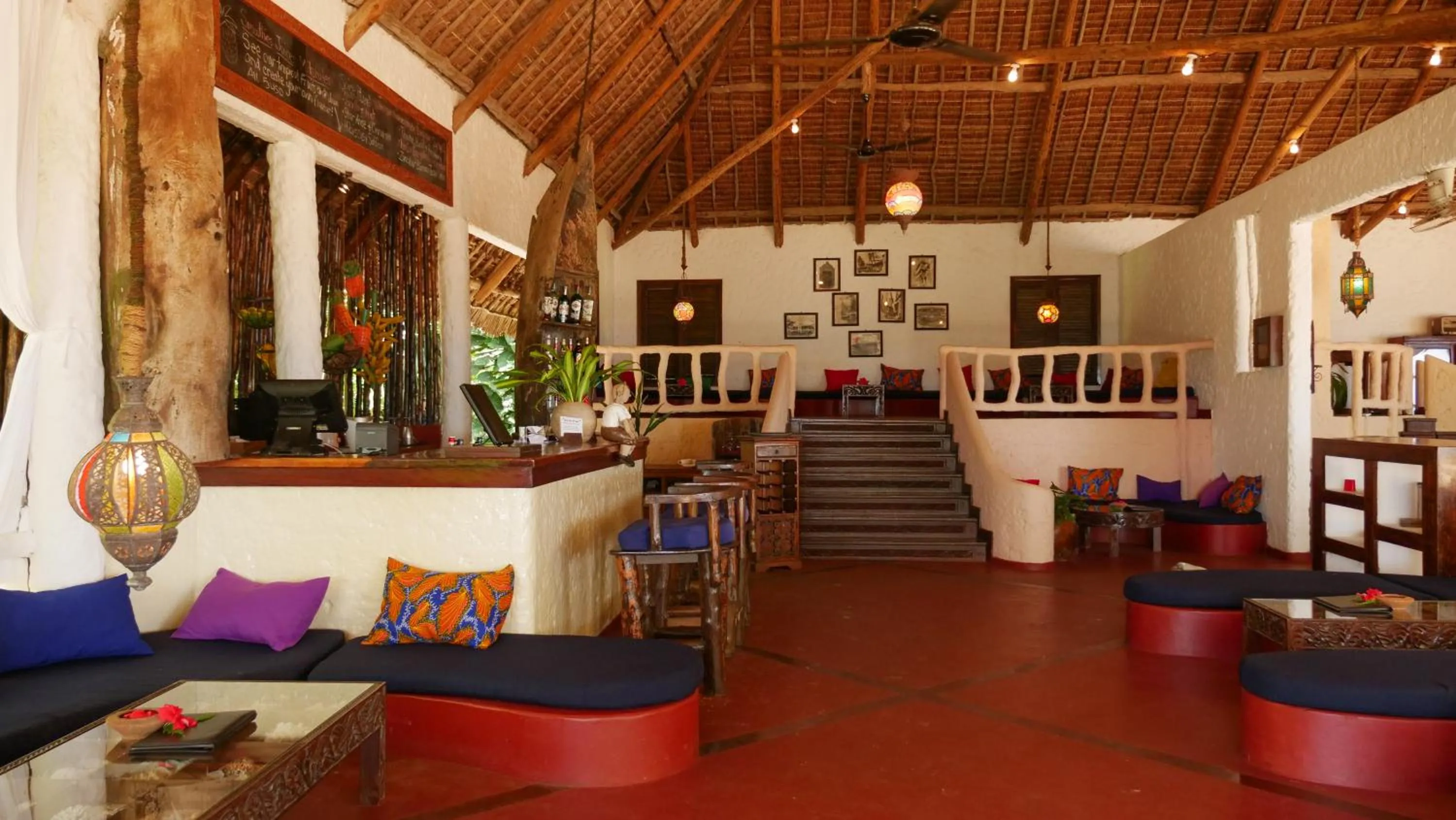 Lounge or bar in Fumba Beach Lodge