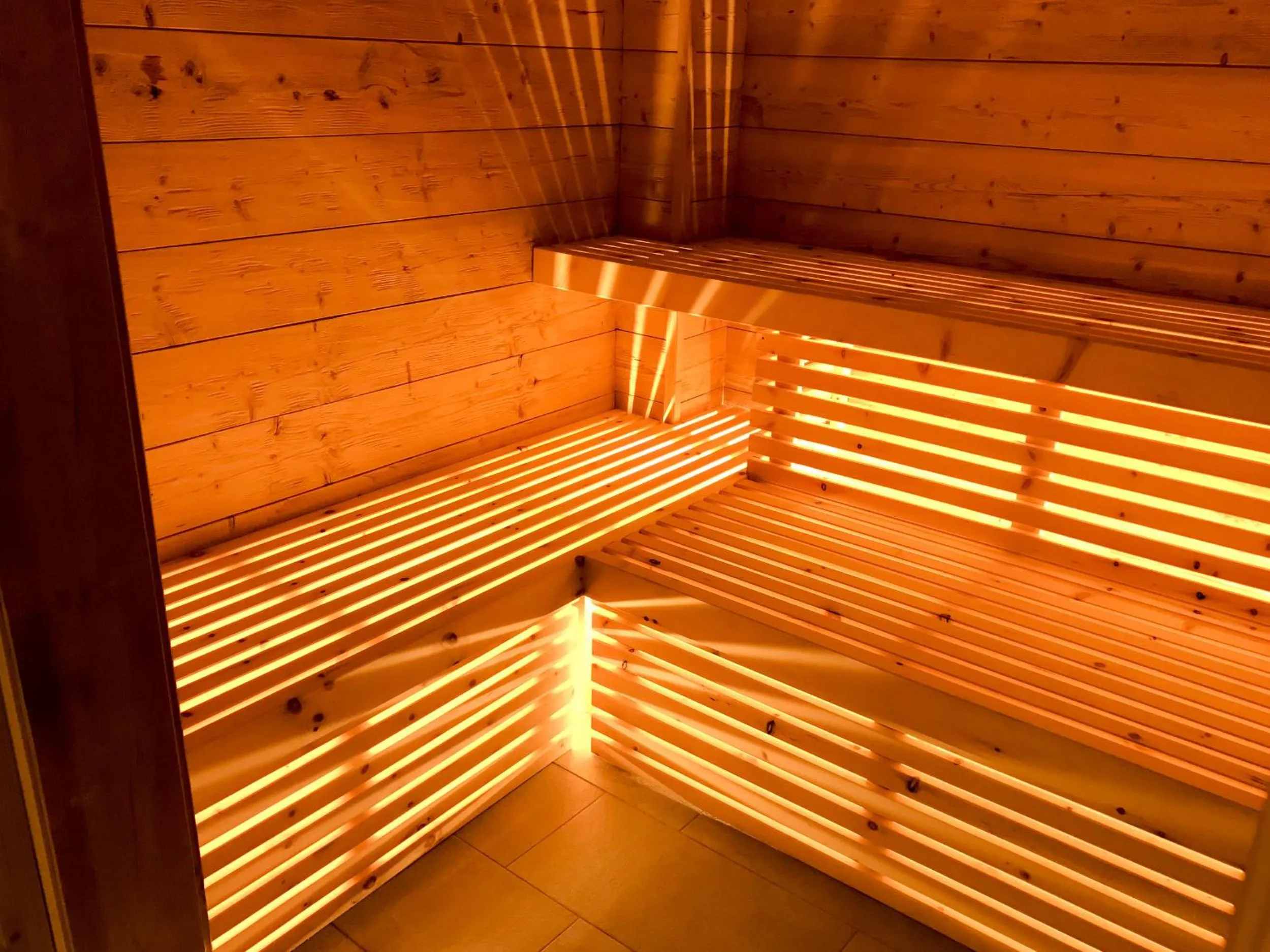 Sauna in Hotel Al Lago