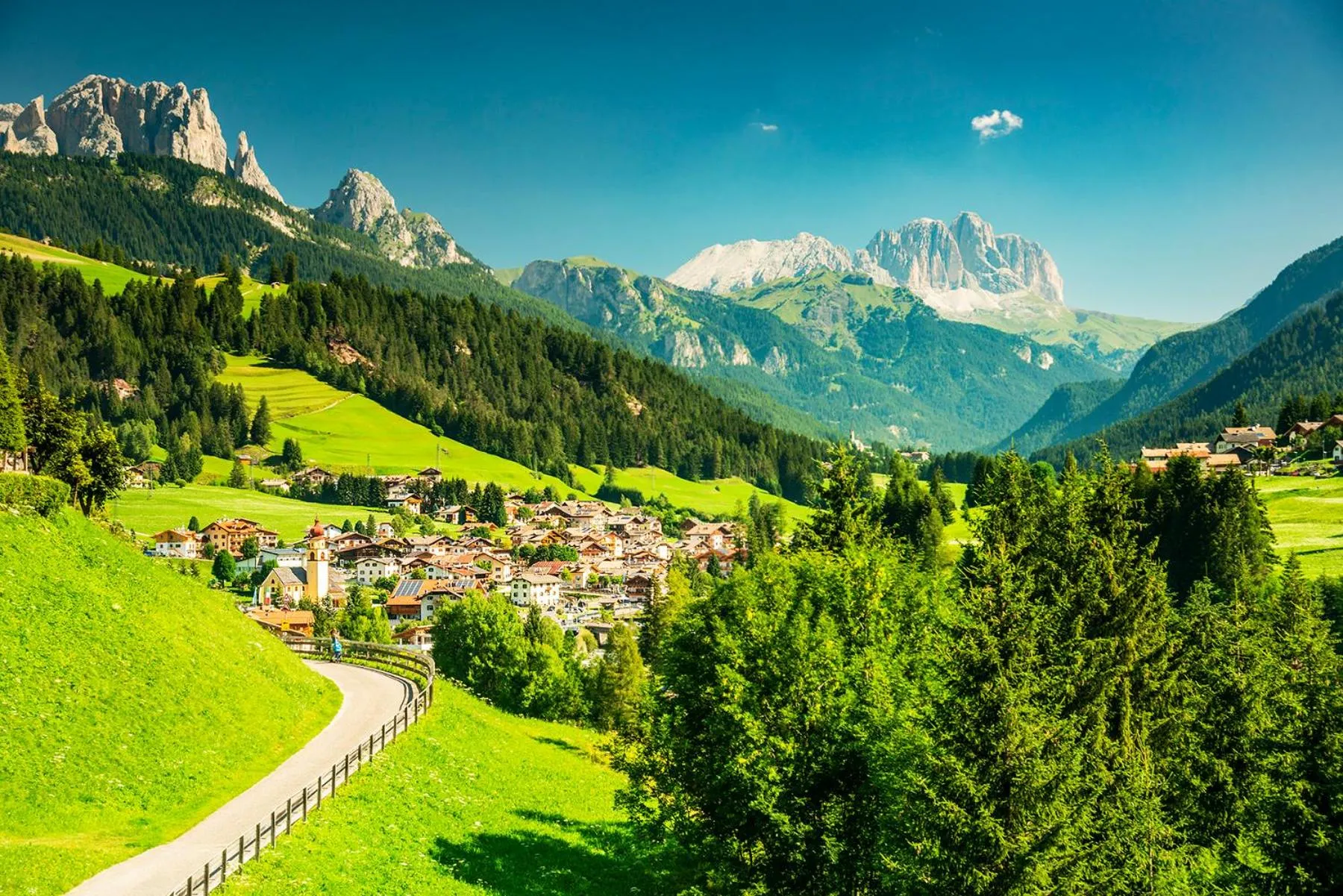 Natural landscape in Hotel Al Lago