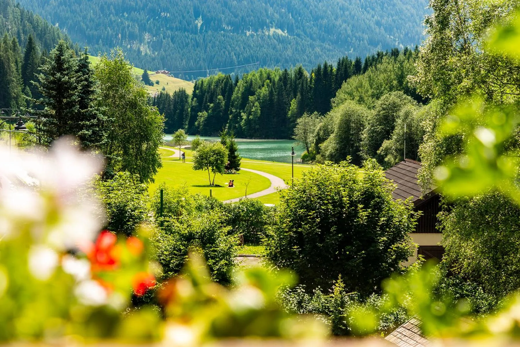 Lake view in Hotel Al Lago