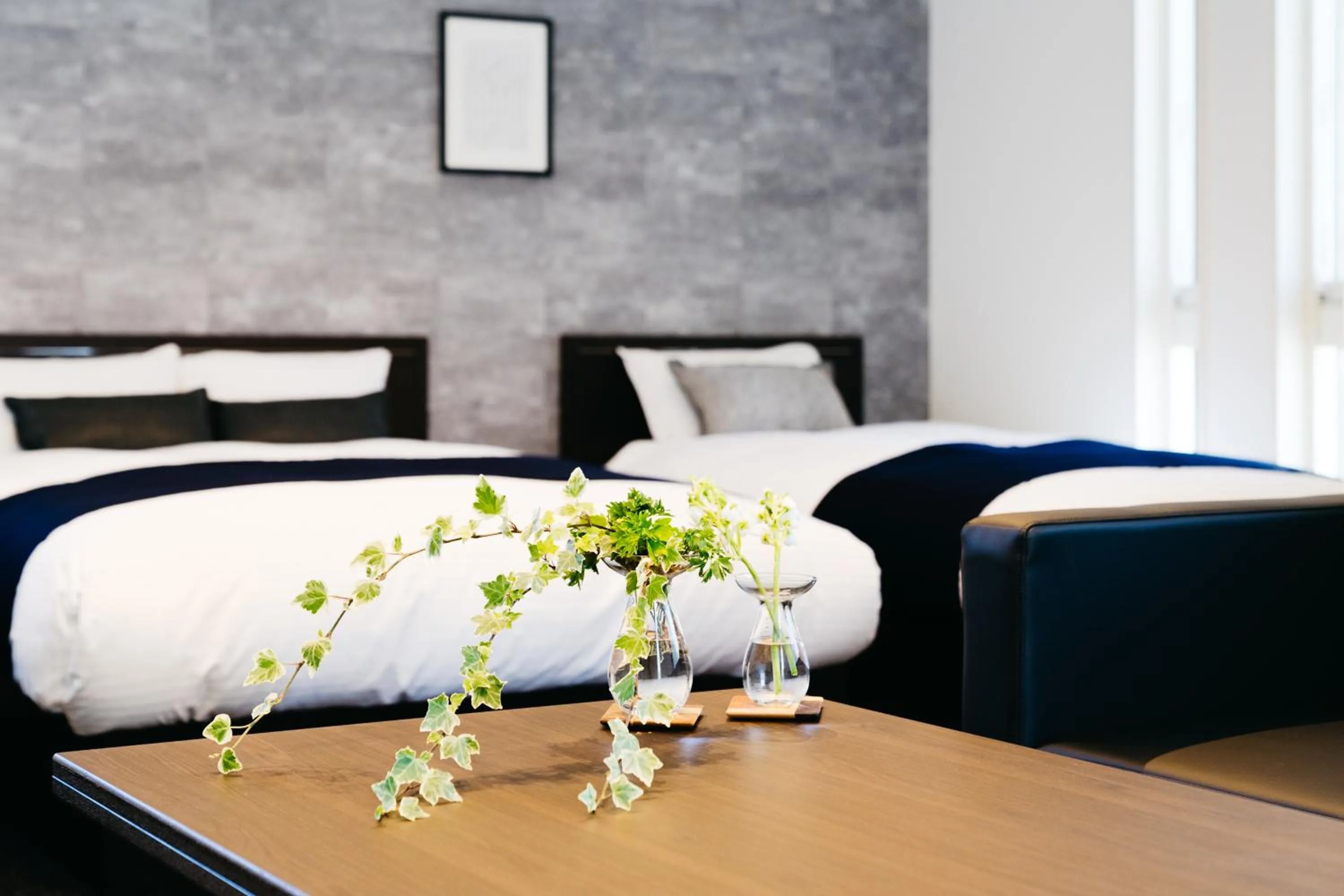 Bed in FUKUOKA MOJIKO STAY