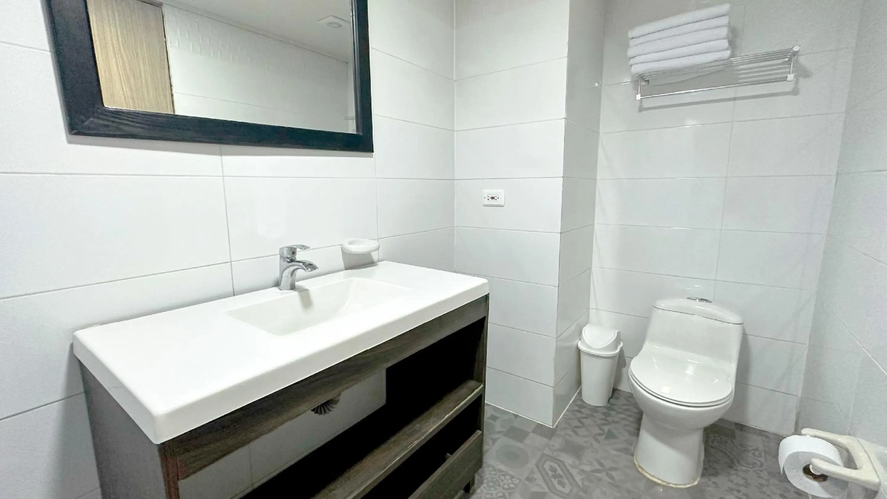 Bathroom in Hotel Blue Cove by On vacation