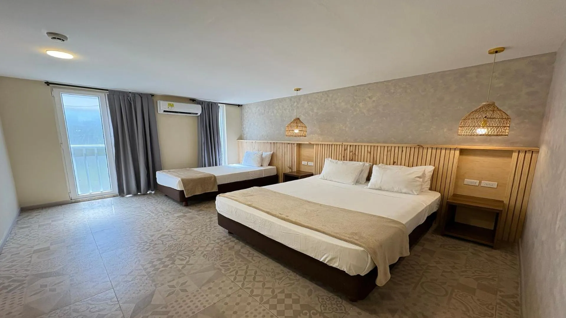 Bed in Hotel Blue Cove by On vacation