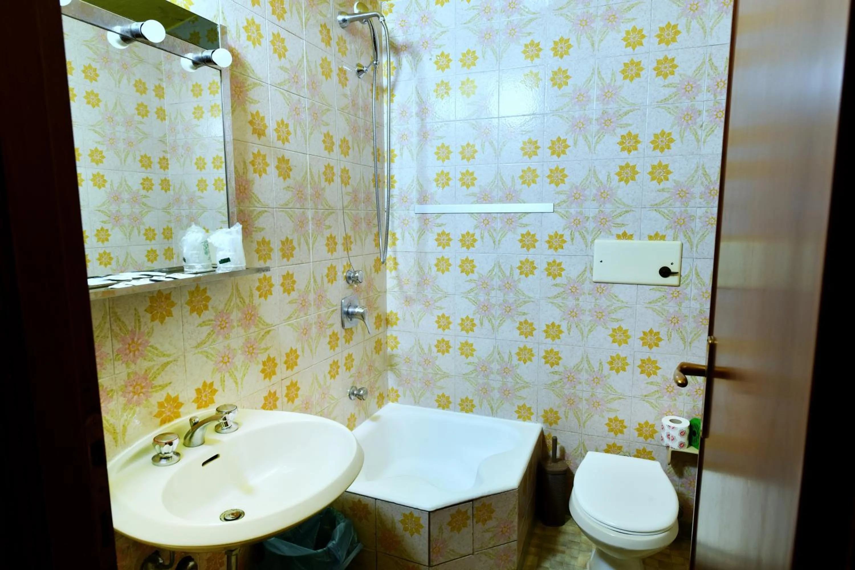 Shower in Hotel Motel Europa