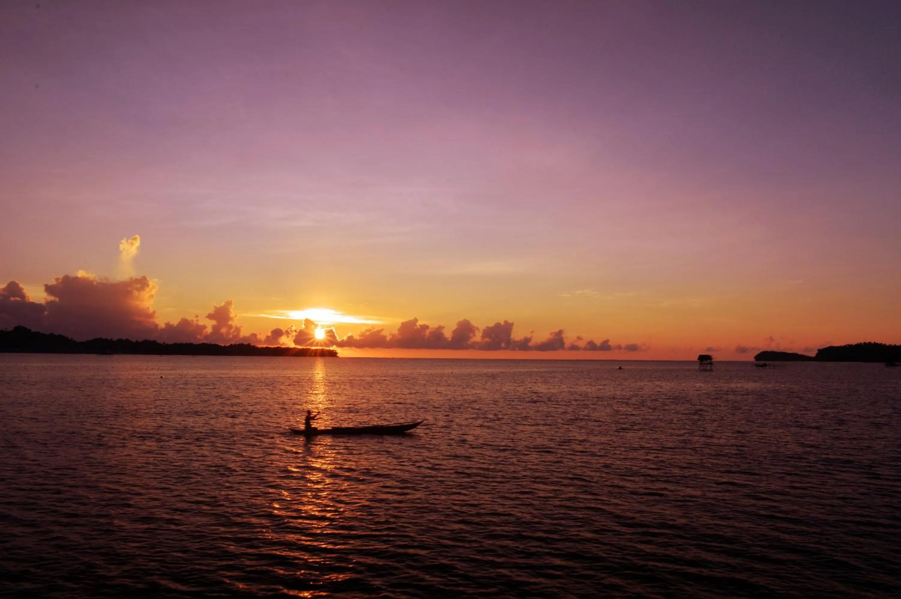 Sea view in Enchanted River Rock Island Resort