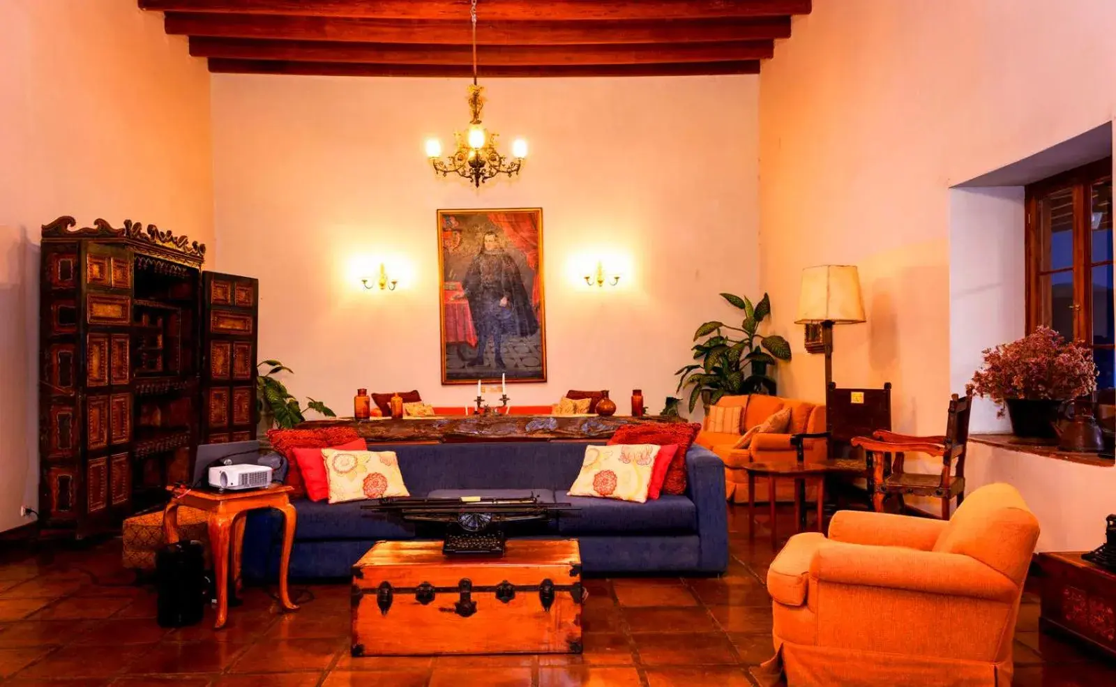 Living room in Casa Hacienda San Jose Living room in Casa Hacienda San Jose