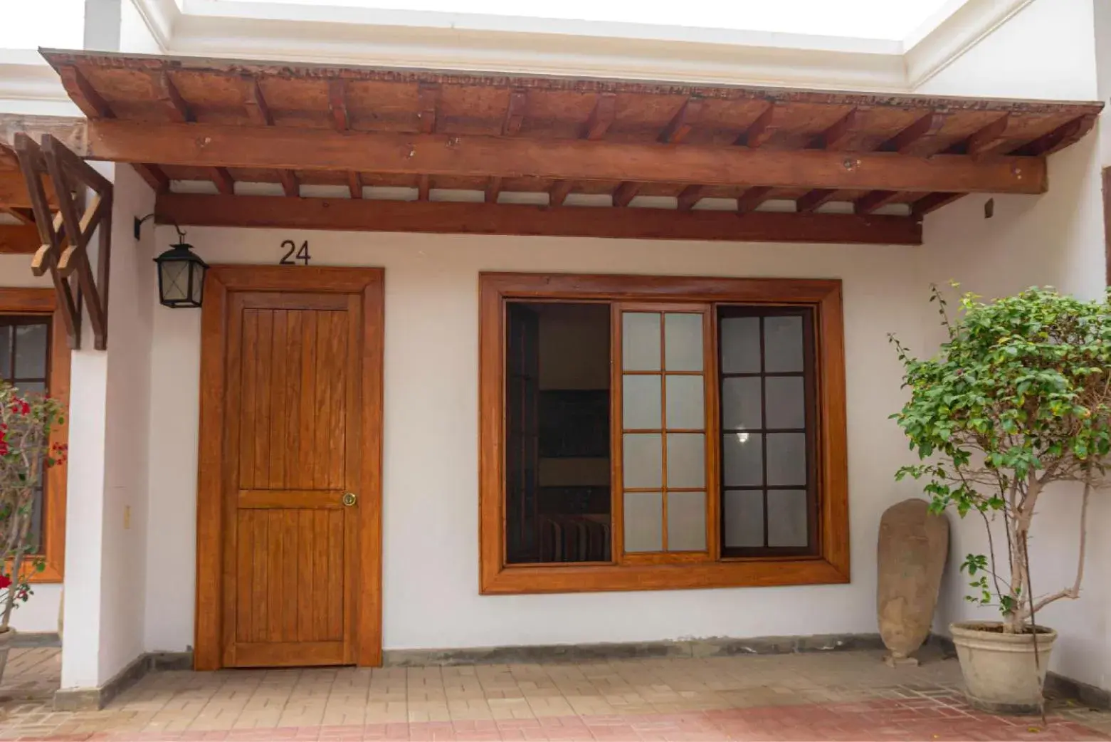 Facade/entrance in Casa Hacienda San Jose Facade/entrance in Casa Hacienda San Jose