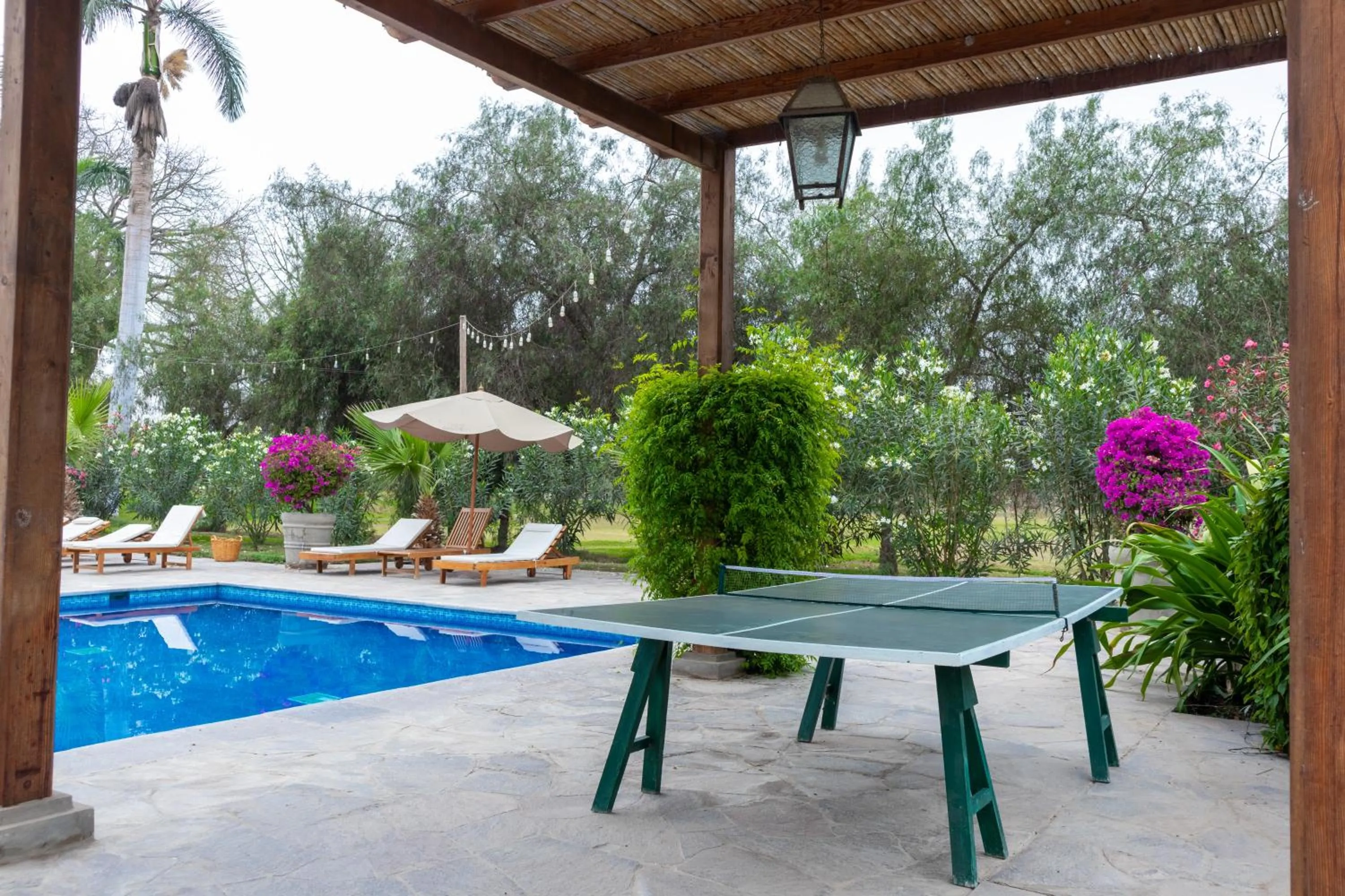 Table tennis in Casa Hacienda San Jose