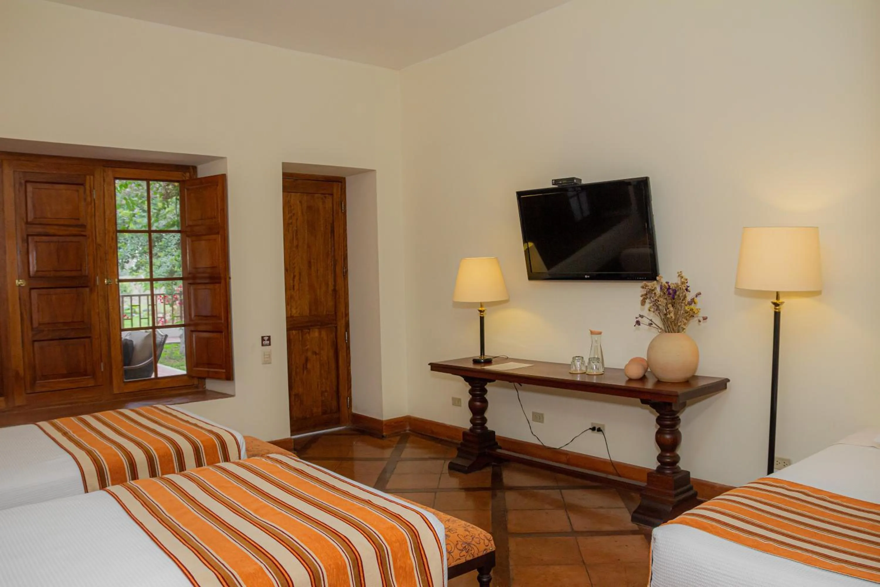 TV and multimedia, Bed in Casa Hacienda San Jose