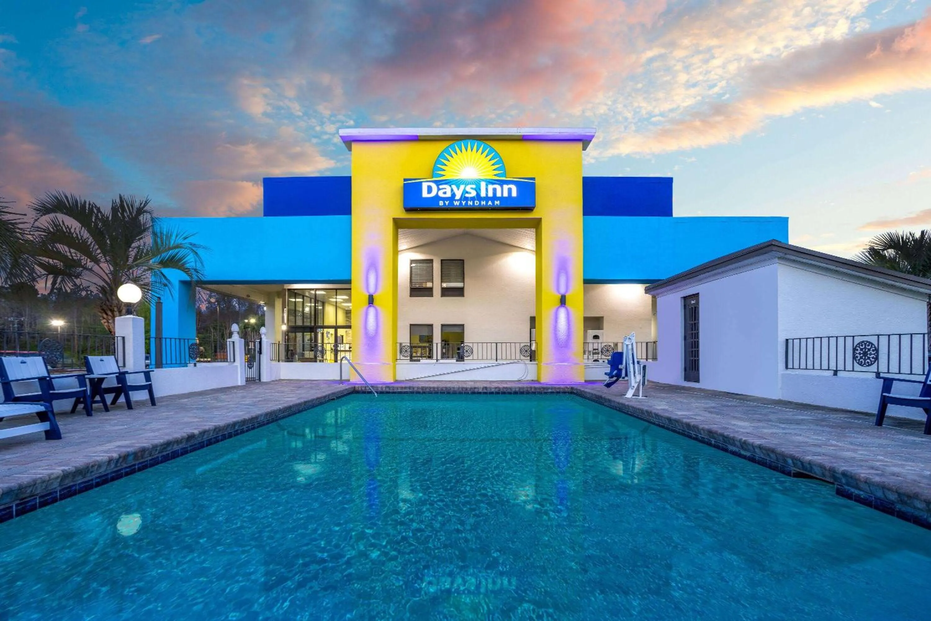 Swimming pool in Days Inn by Wyndham Ladson Summerville Charleston