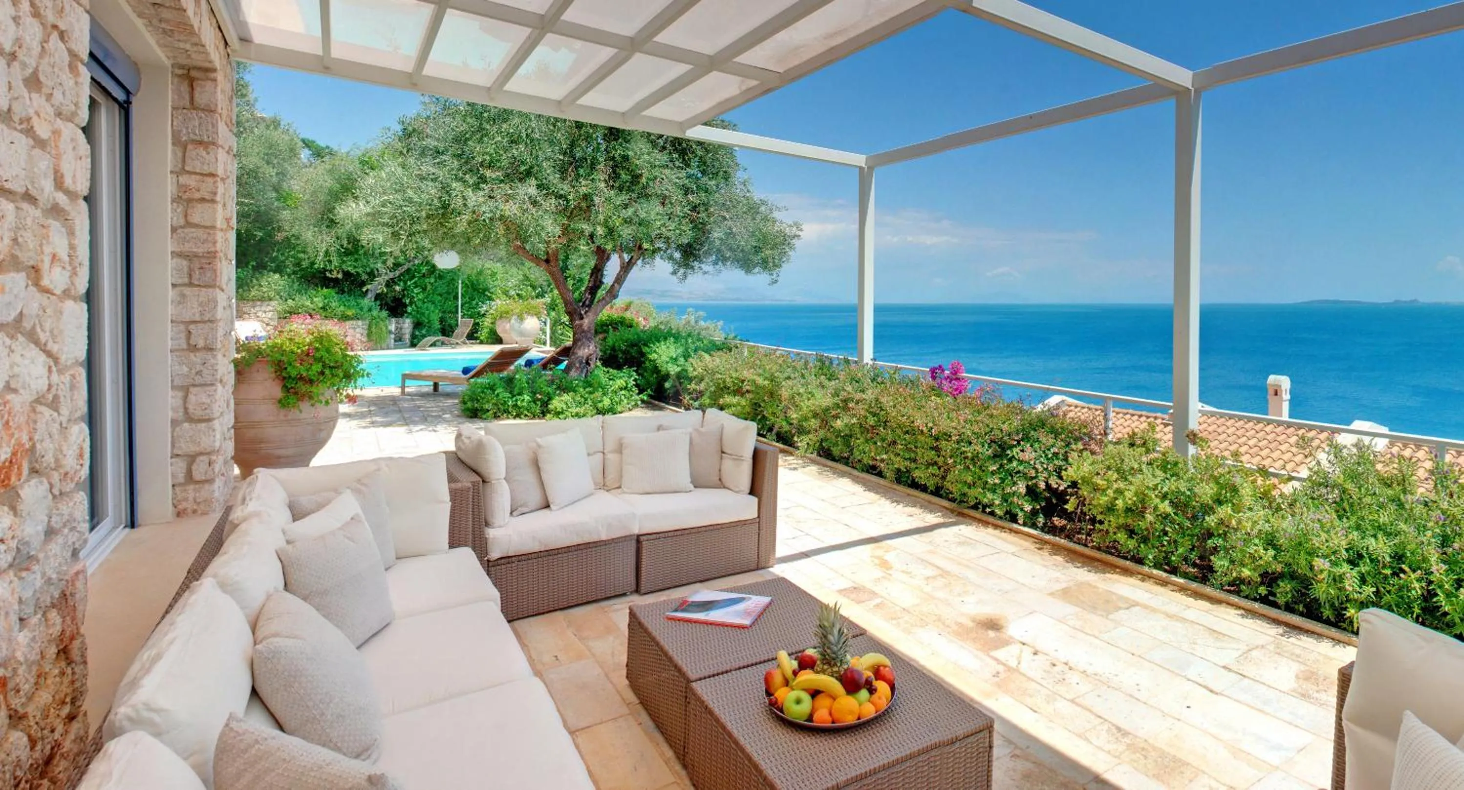 View (from property/room) in Corfu Luxury Villas