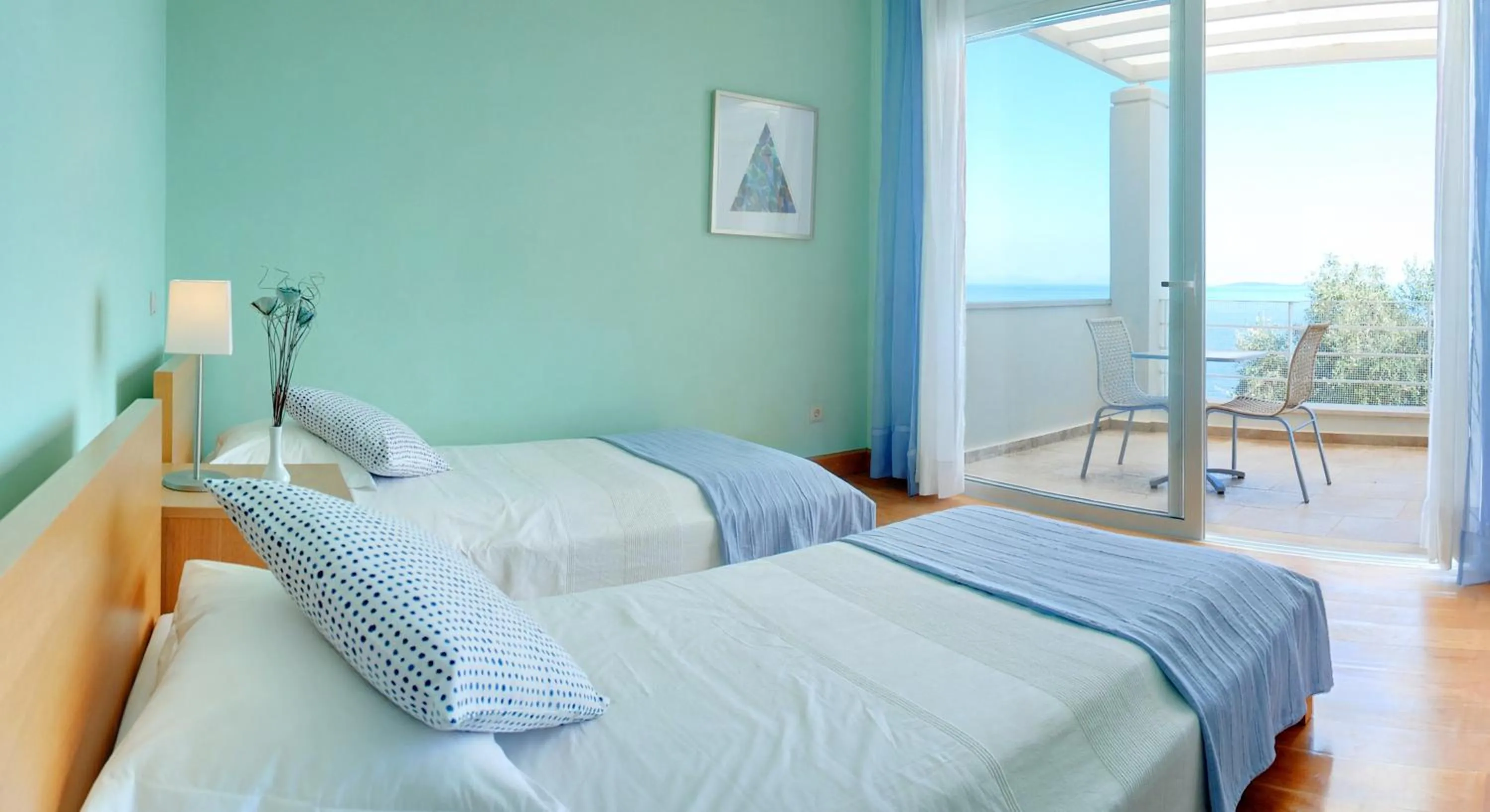 Bedroom, Bed in Corfu Luxury Villas