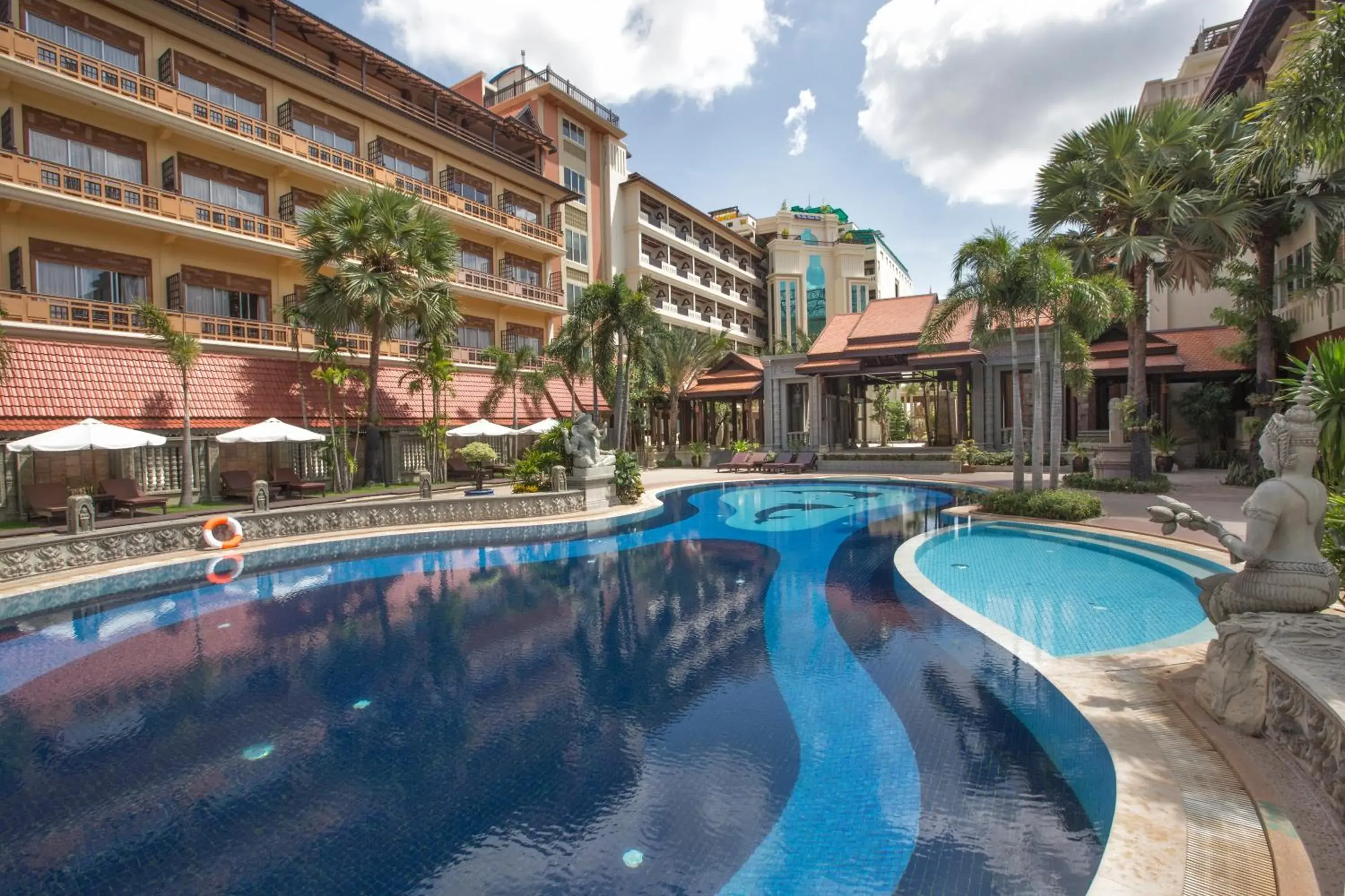 Pool view in Empress Residence Resort and Spa Pool view in Empress Residence Resort and Spa
