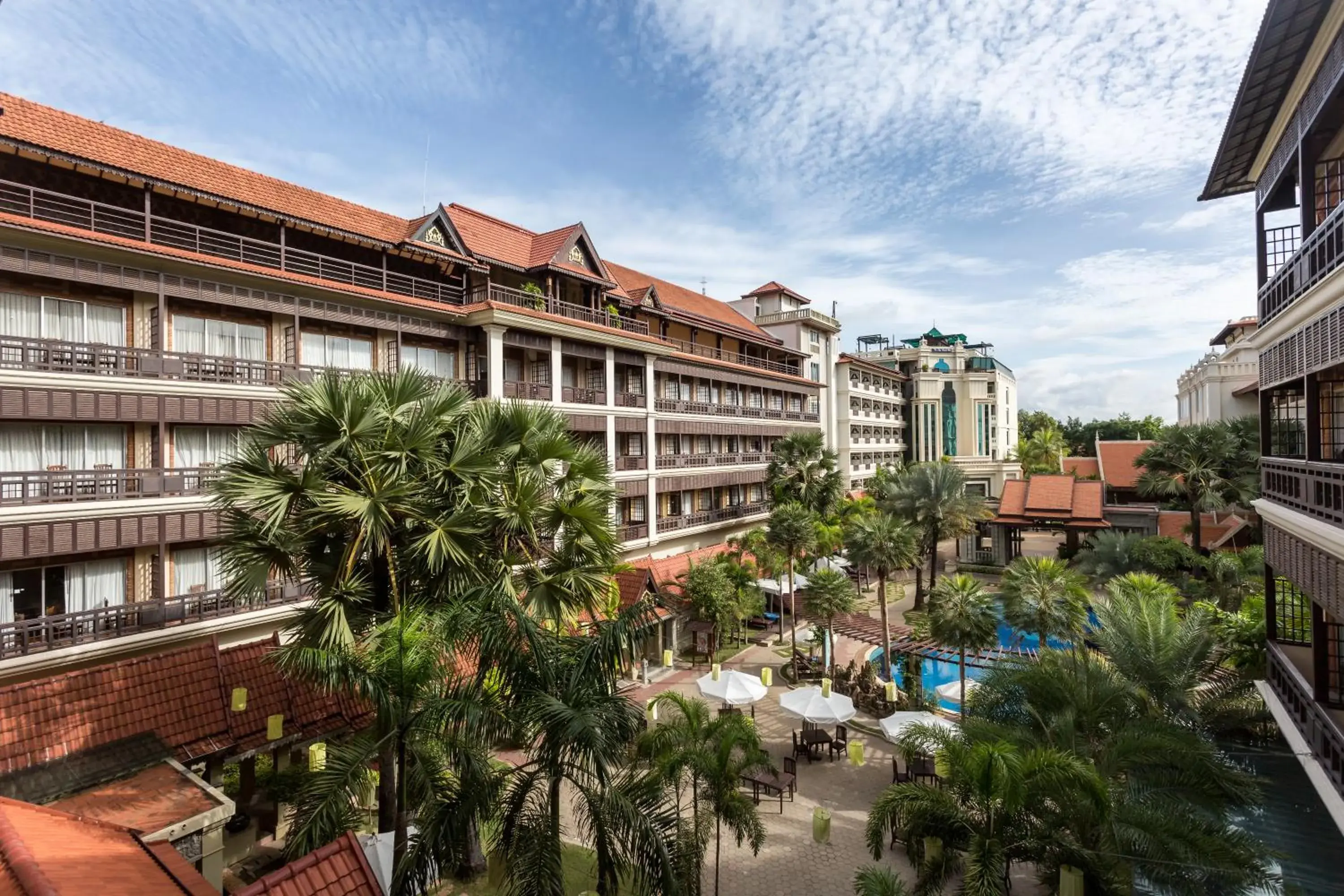 Swimming pool in Empress Residence Resort and Spa Swimming pool in Empress Residence Resort and Spa