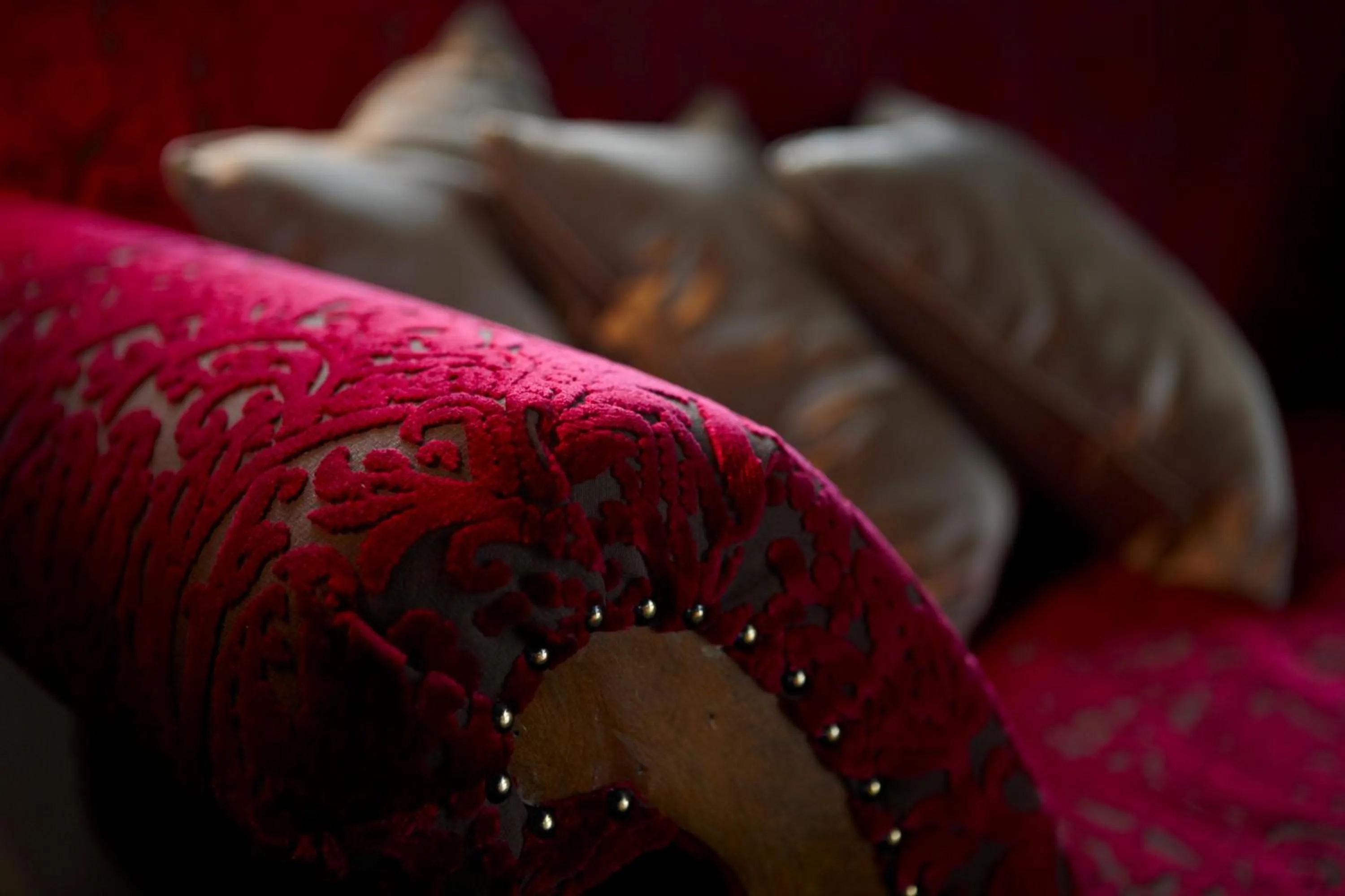 Decorative detail, Bed in Gutwinski Hotel