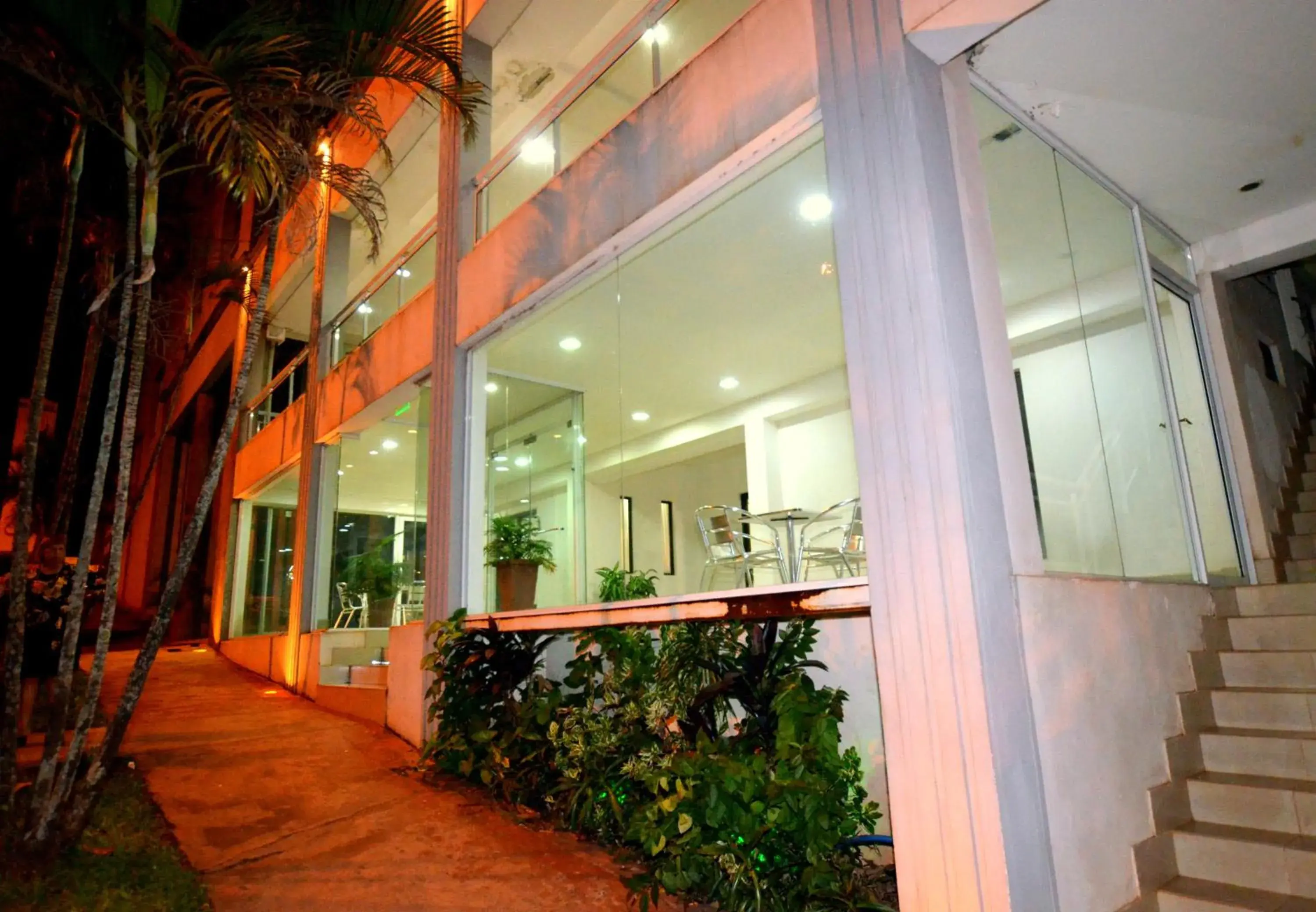 Facade/entrance in Hostería Casa Blanca Iguazú Facade/entrance in Hostería Casa Blanca Iguazú