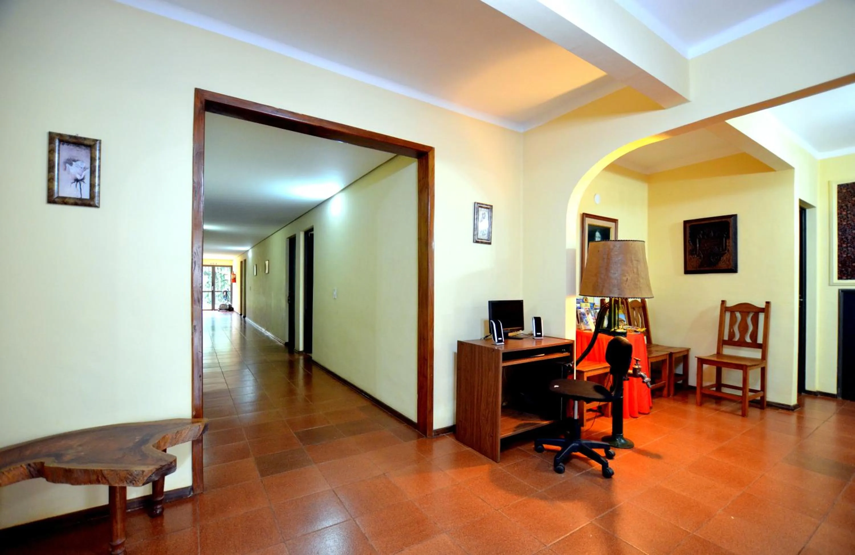 Lobby or reception in Hostería Casa Blanca Iguazú
