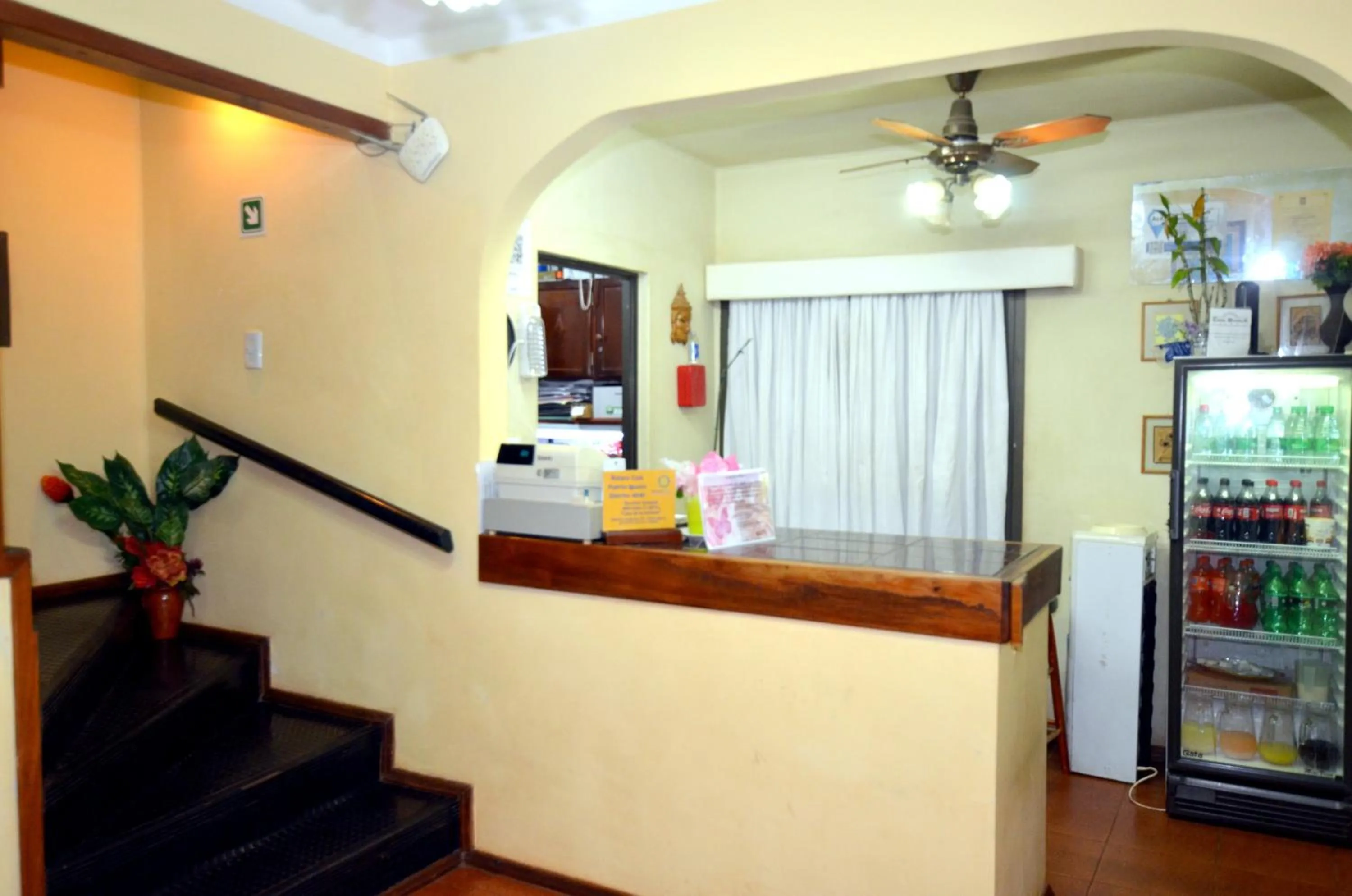 Lobby or reception in Hostería Casa Blanca Iguazú