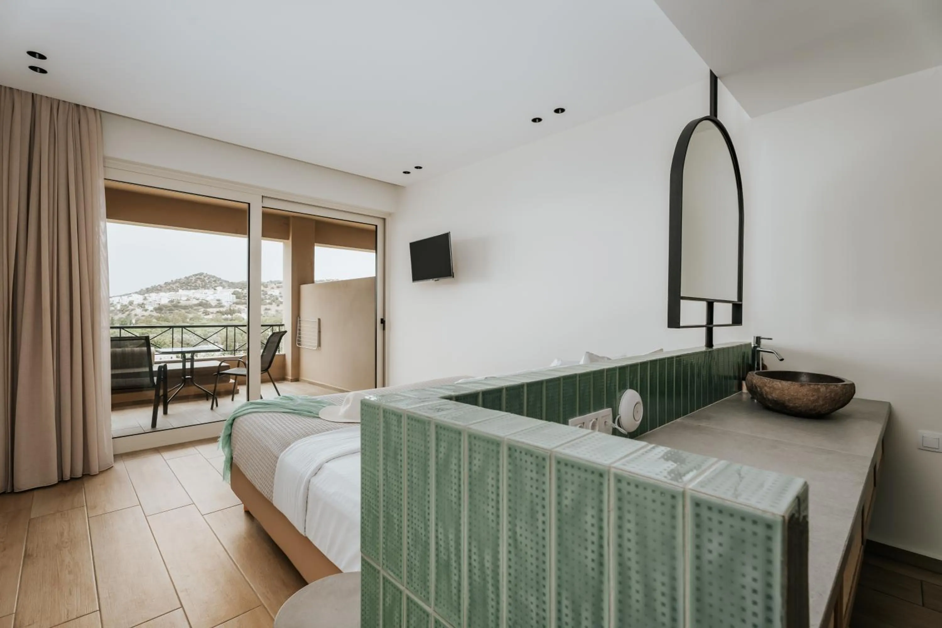 Photo of the whole room, Bed in Paralos The Maxine Adults Only