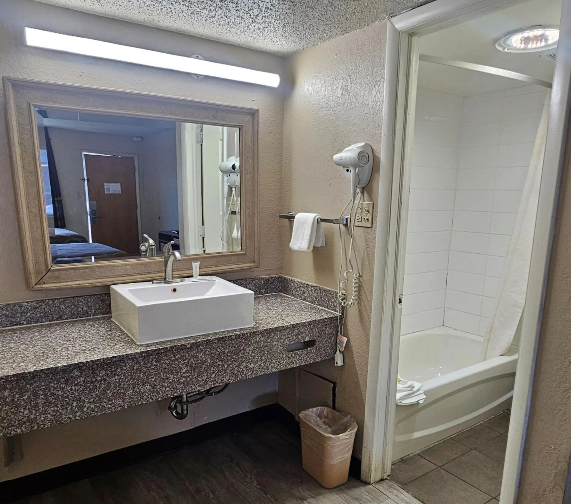 Shower in Super 8 by Wyndham Denver Central
