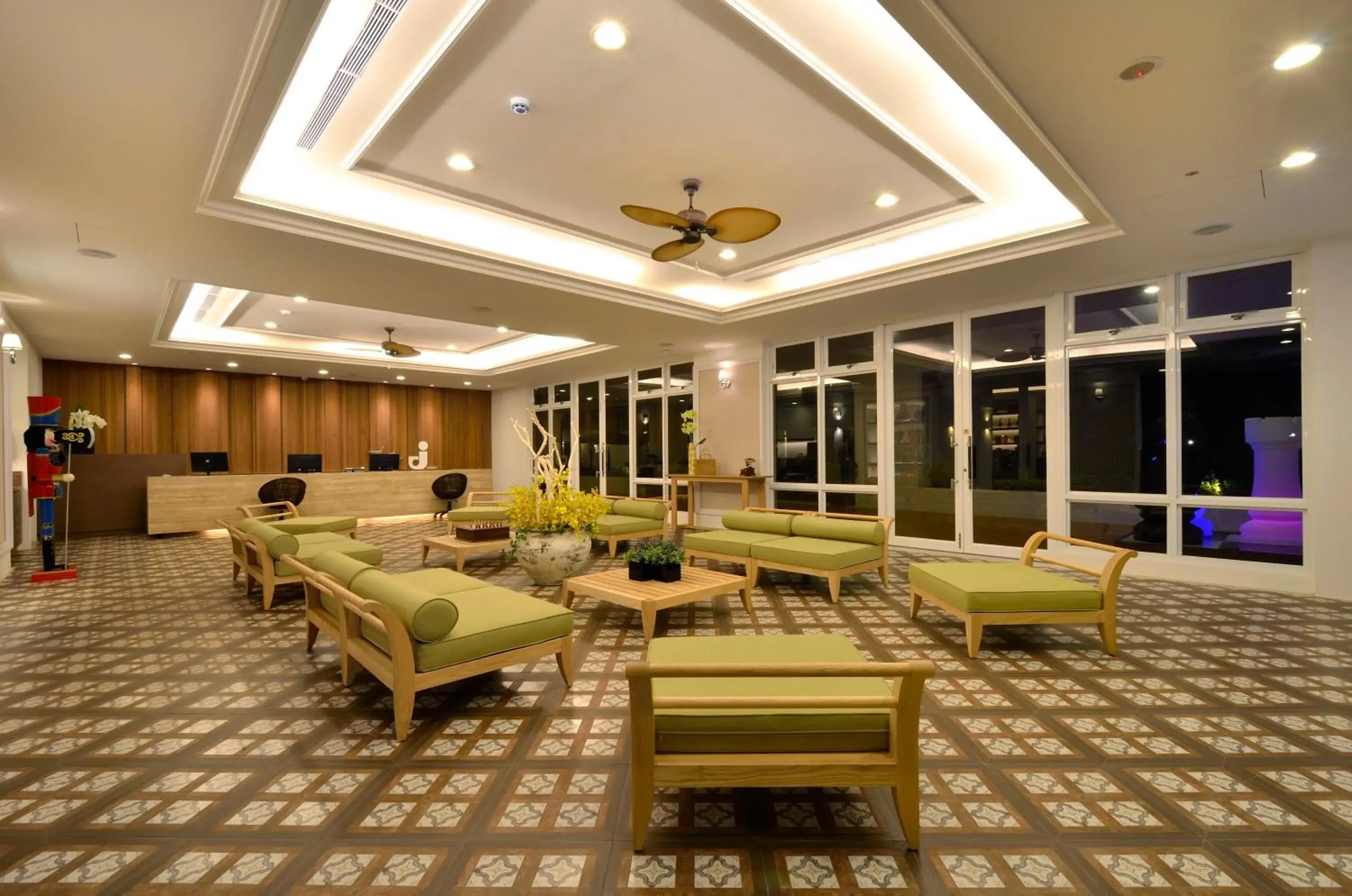 Seating area in J Resort Seating area in J Resort