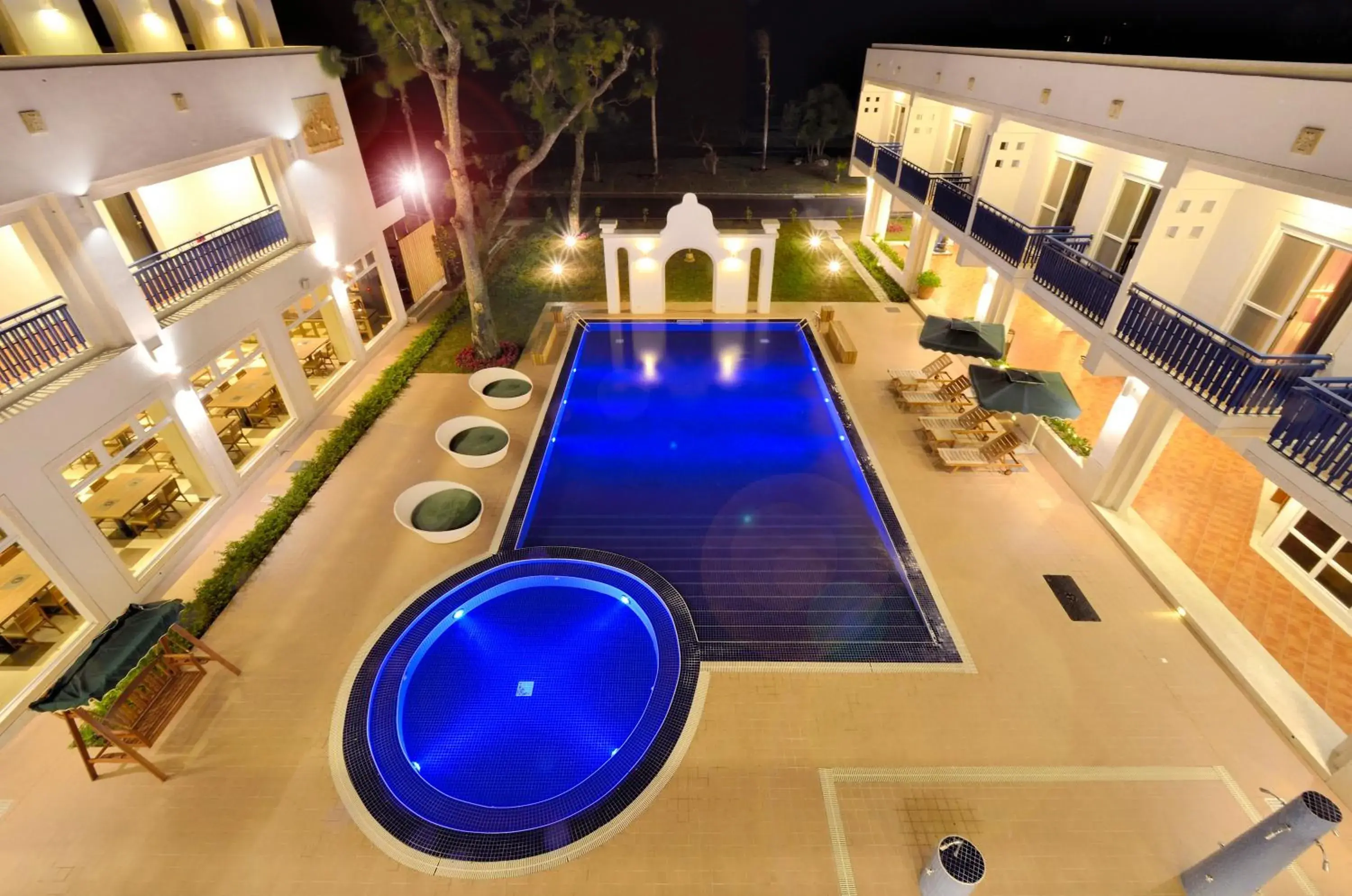 Pool view in J Resort Pool view in J Resort