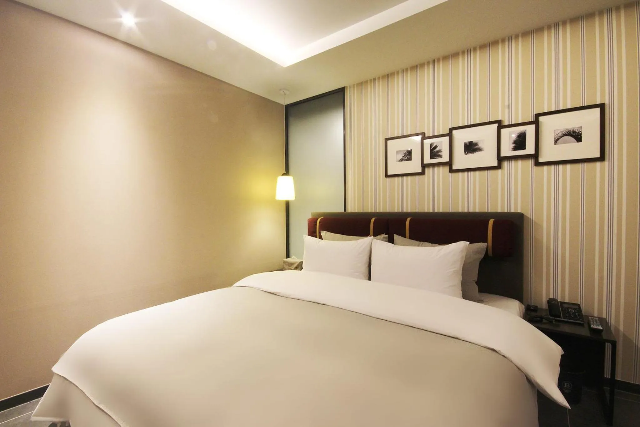 Bed in Brown Dot Hotel Seomyeon