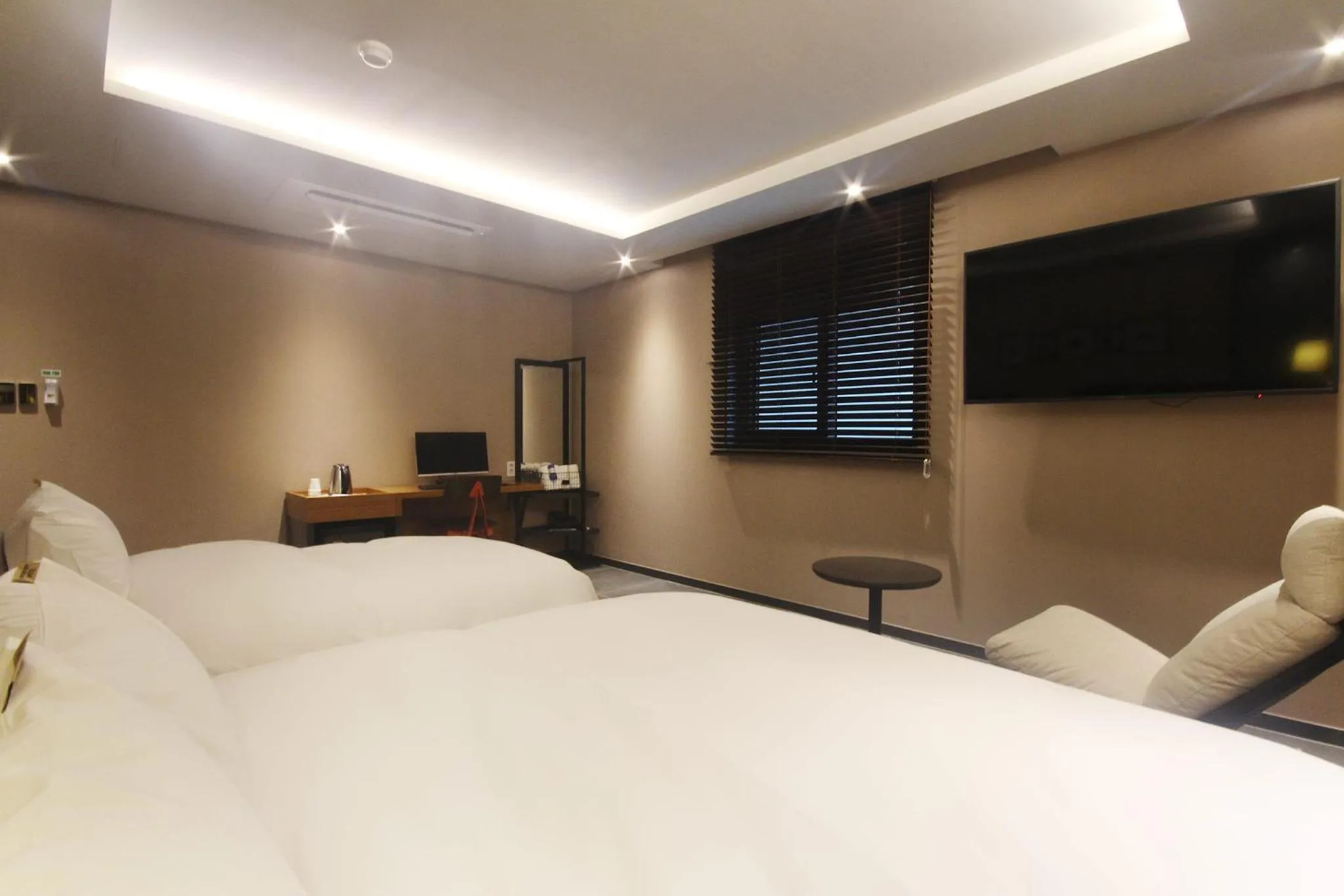 Bed in Brown Dot Hotel Seomyeon