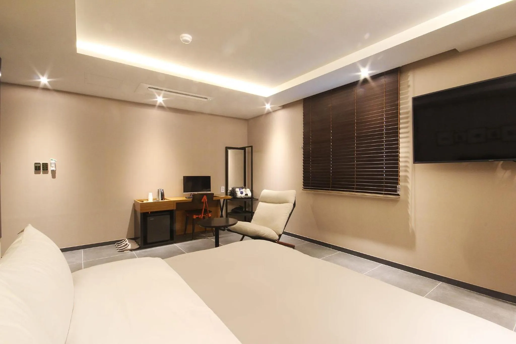 Bed in Brown Dot Hotel Seomyeon