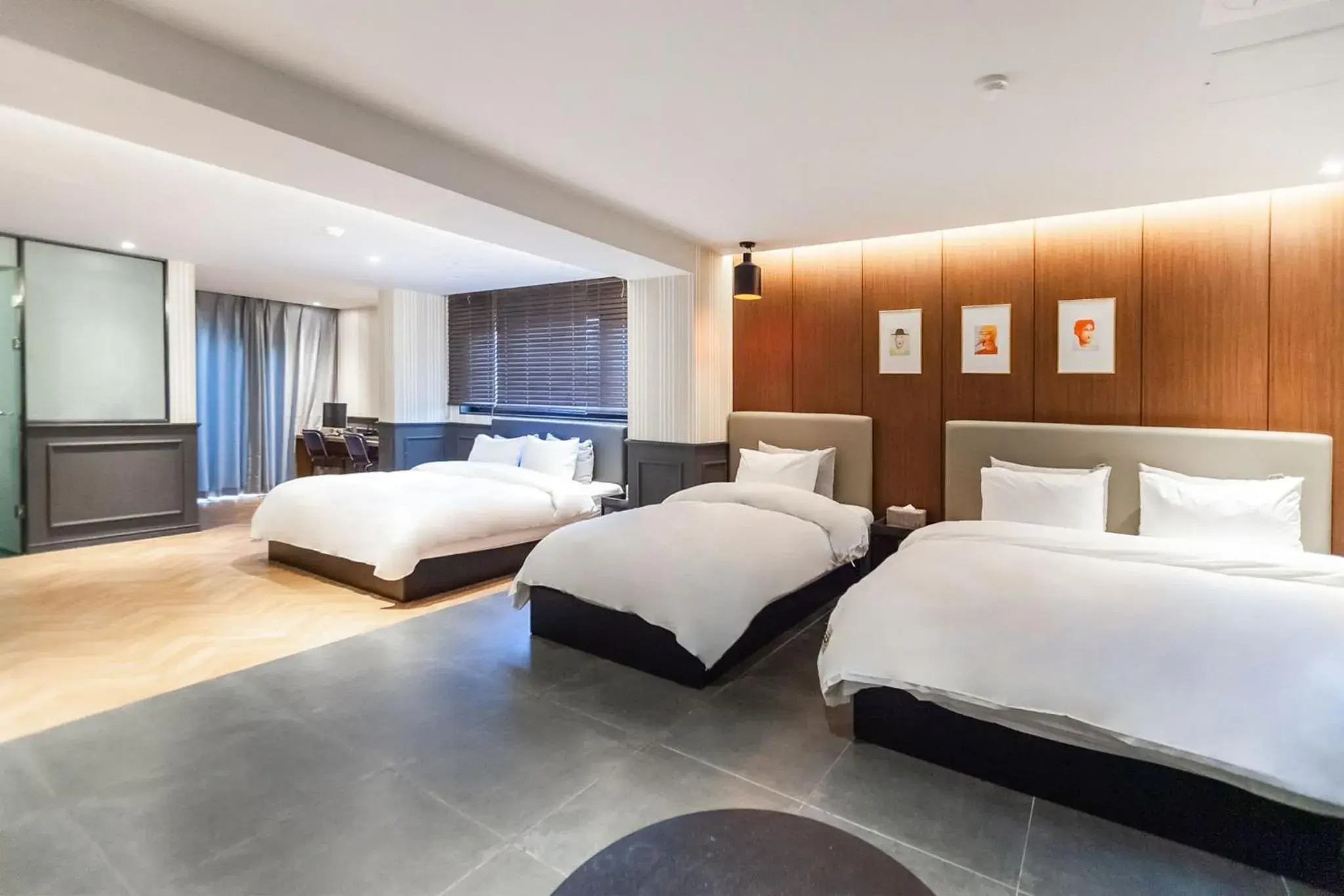 Bed in Brown Dot Hotel Seomyeon Bed in Brown Dot Hotel Seomyeon