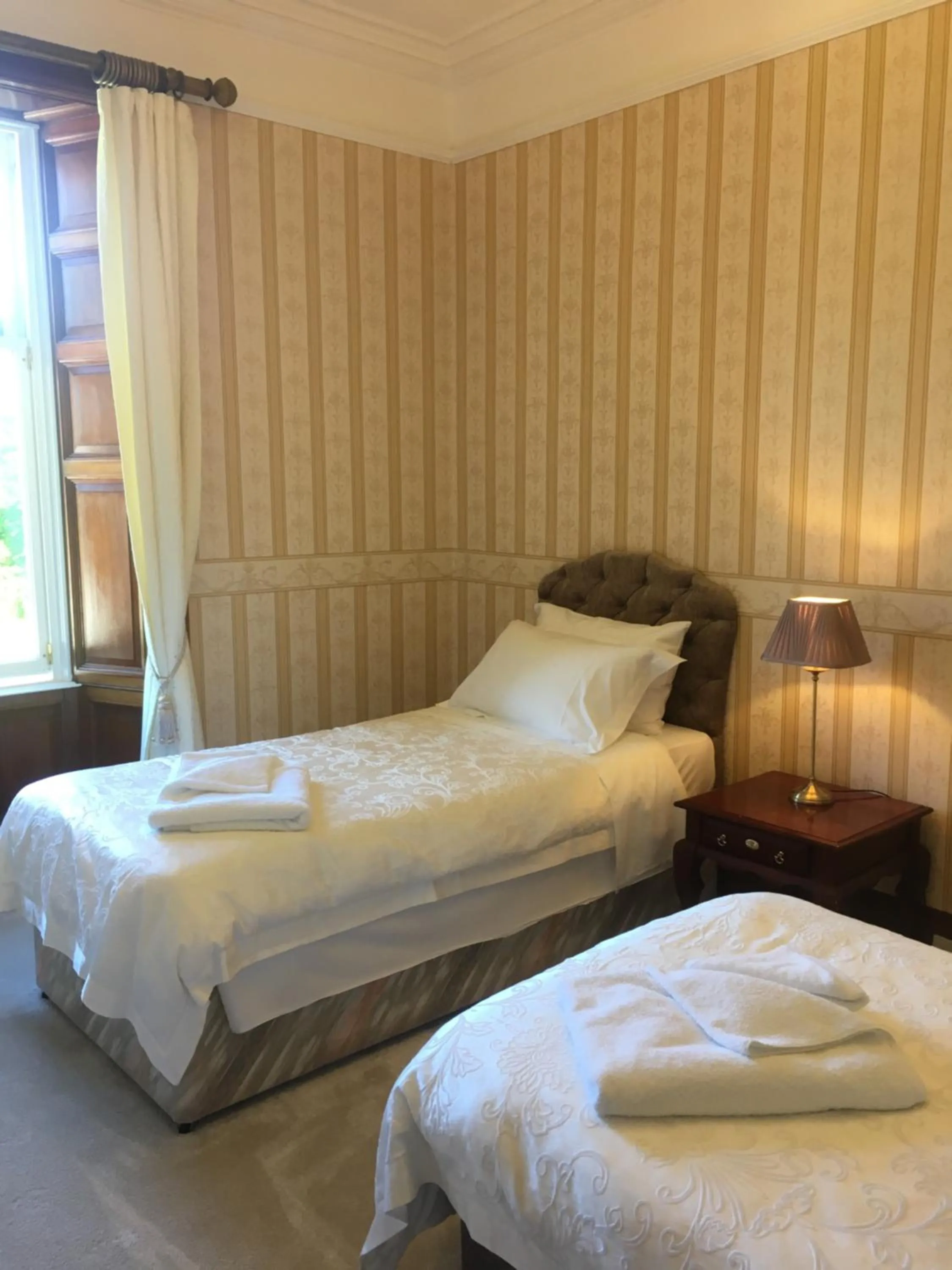 Bed in Ledgowan Lodge Hotel