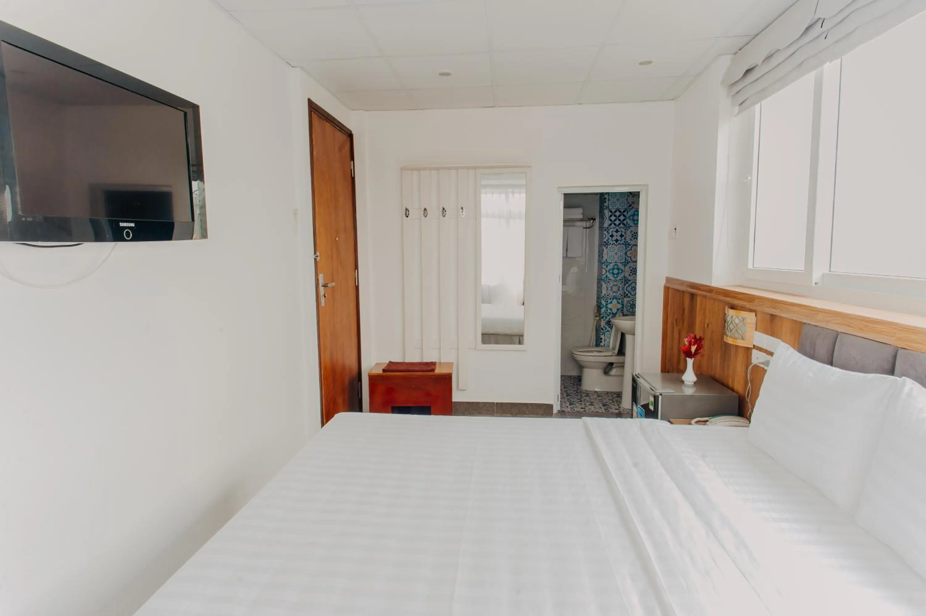 Bed in Hanoi Asia Hotel