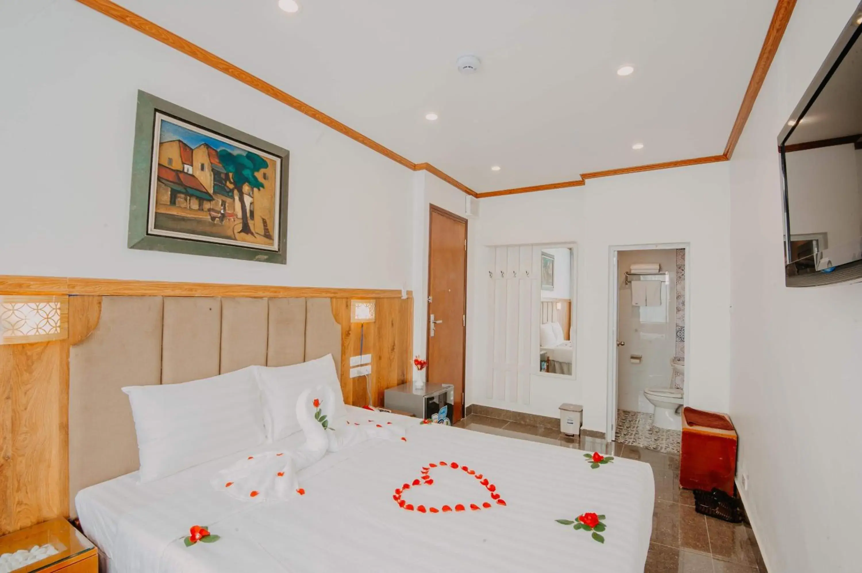 Bed in Hanoi Asia Hotel Bed in Hanoi Asia Hotel