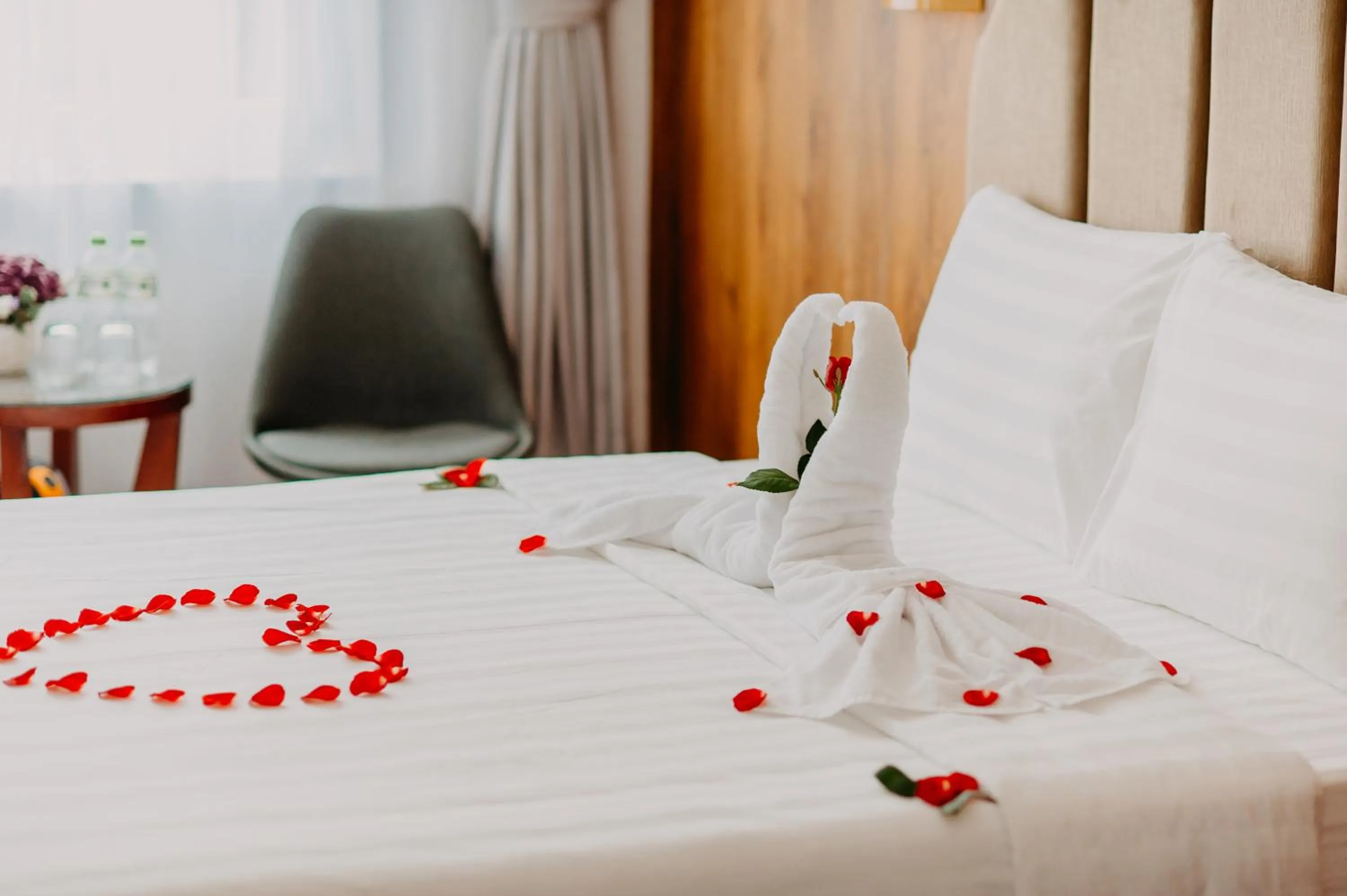 Bed in Hanoi Asia Hotel