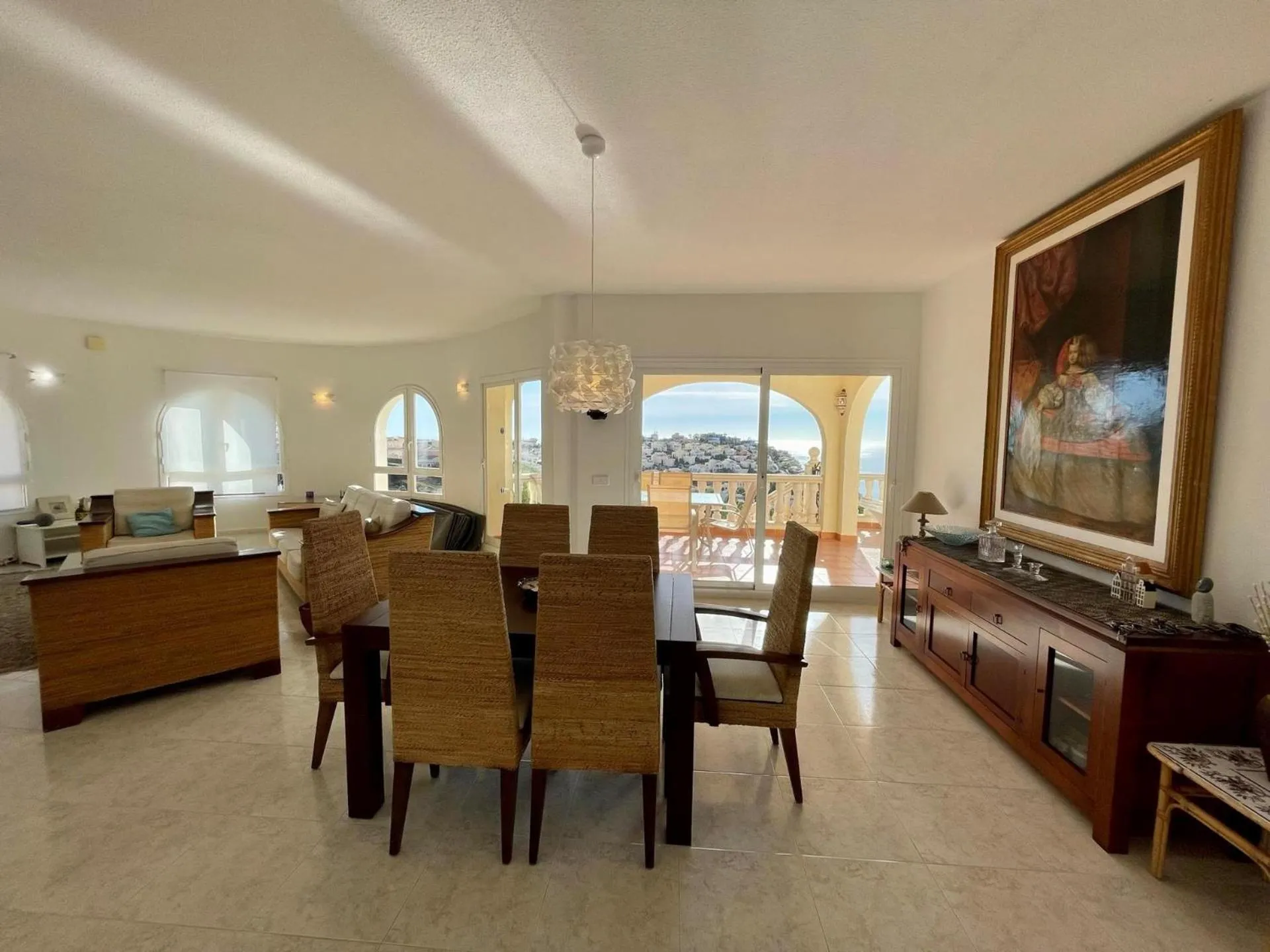 Dining area in Villa Melissa