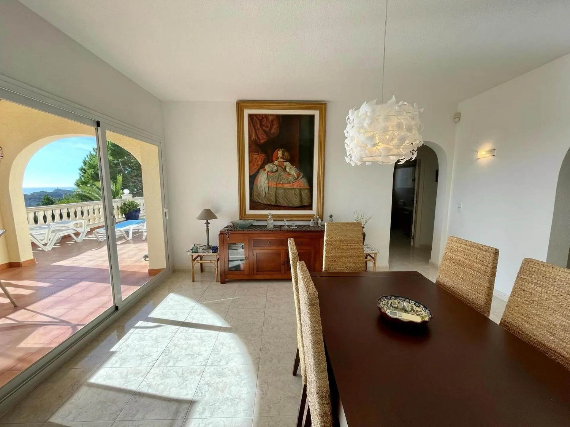 Dining area in Villa Melissa