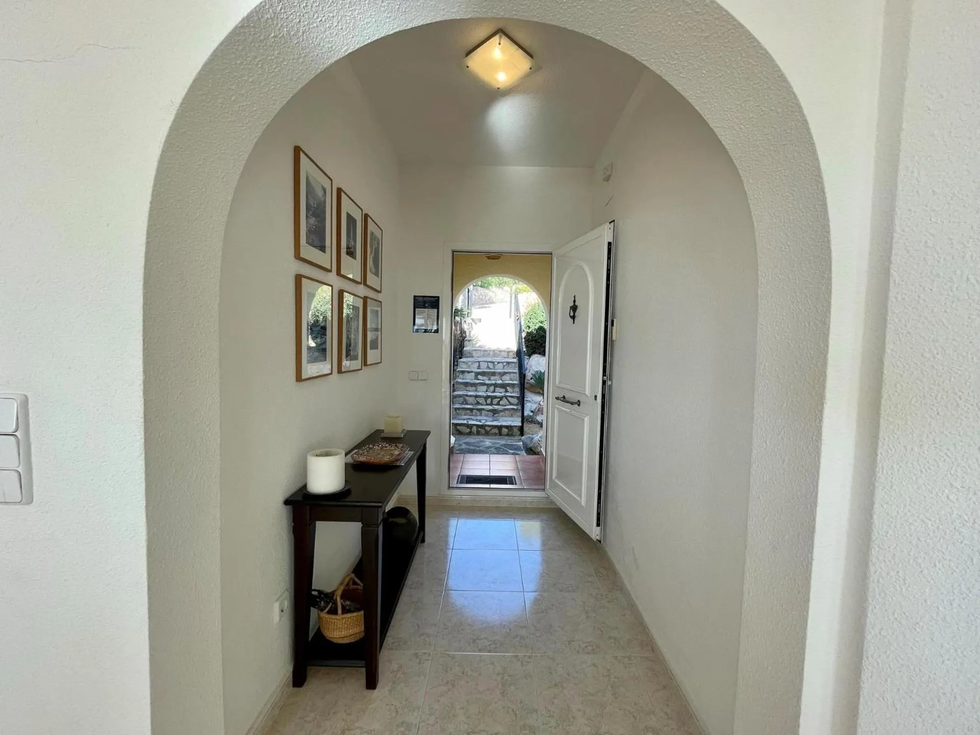 Facade/entrance in Villa Melissa