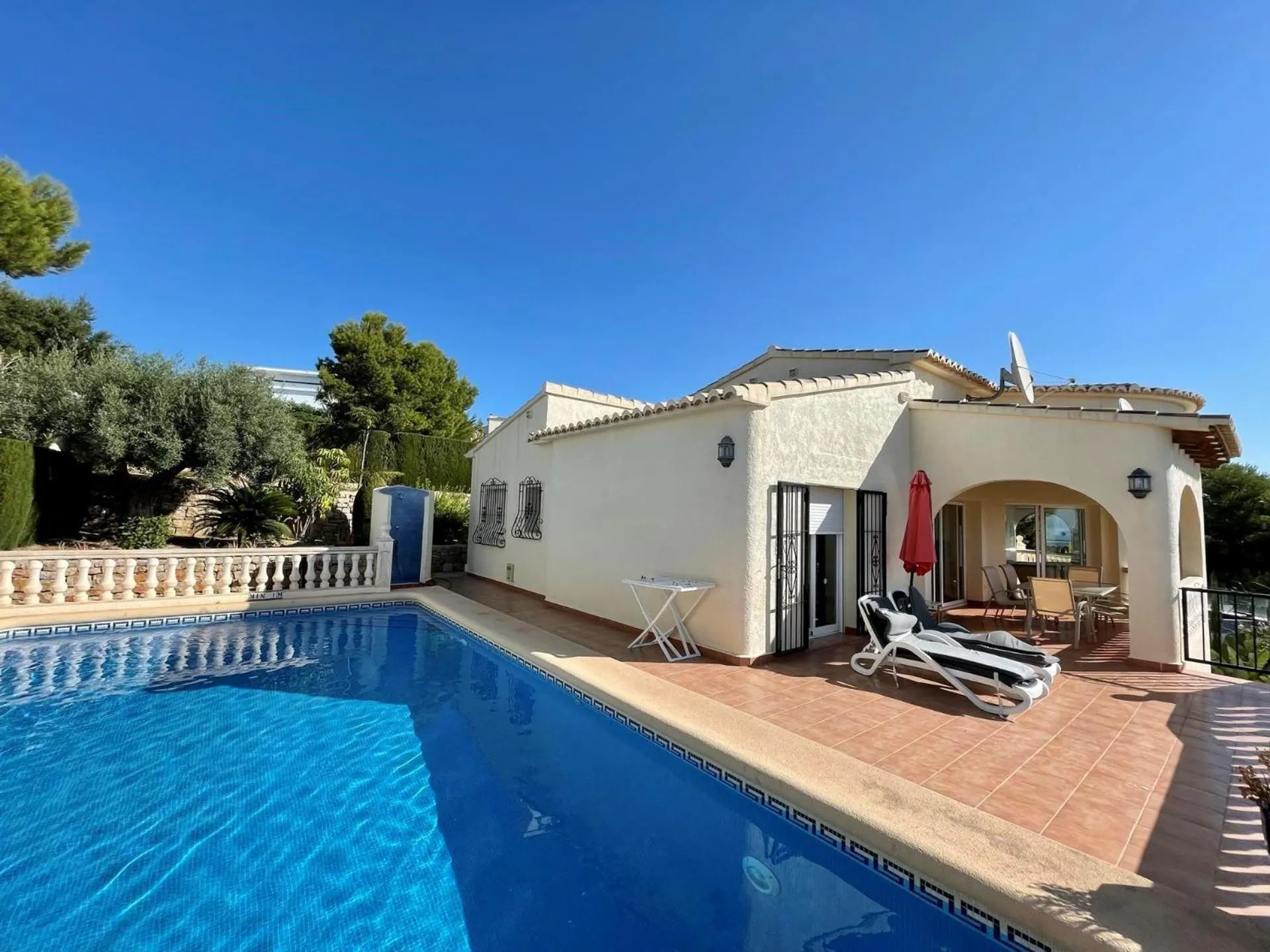 Balcony/Terrace in Villa Melissa