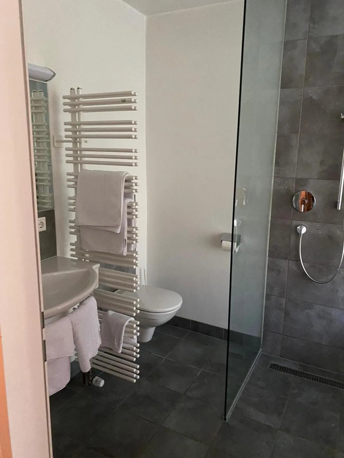 Bathroom in Hotel LukasMayr