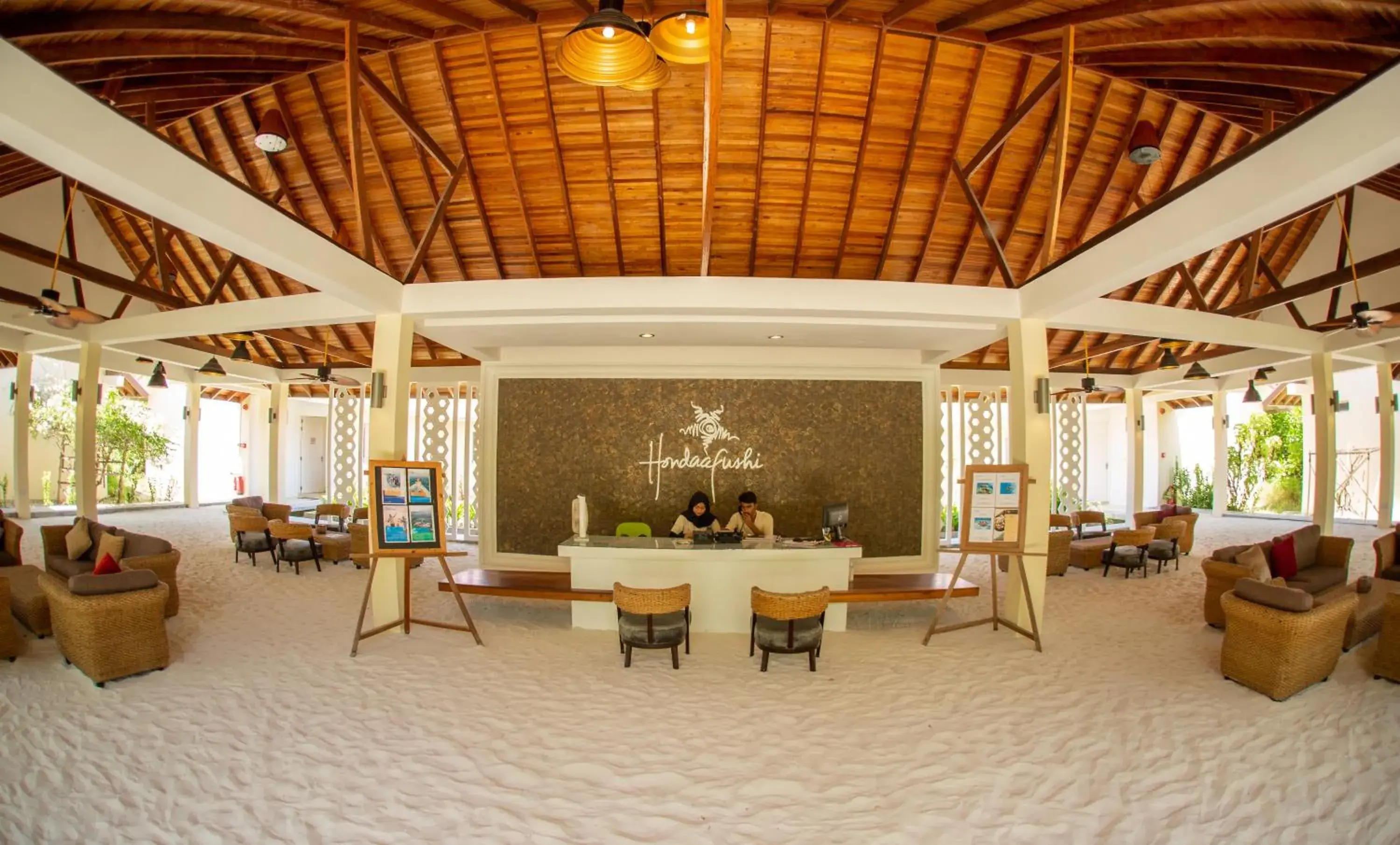 Lobby or reception in Hondaafushi Island Resort Lobby or reception in Hondaafushi Island Resort