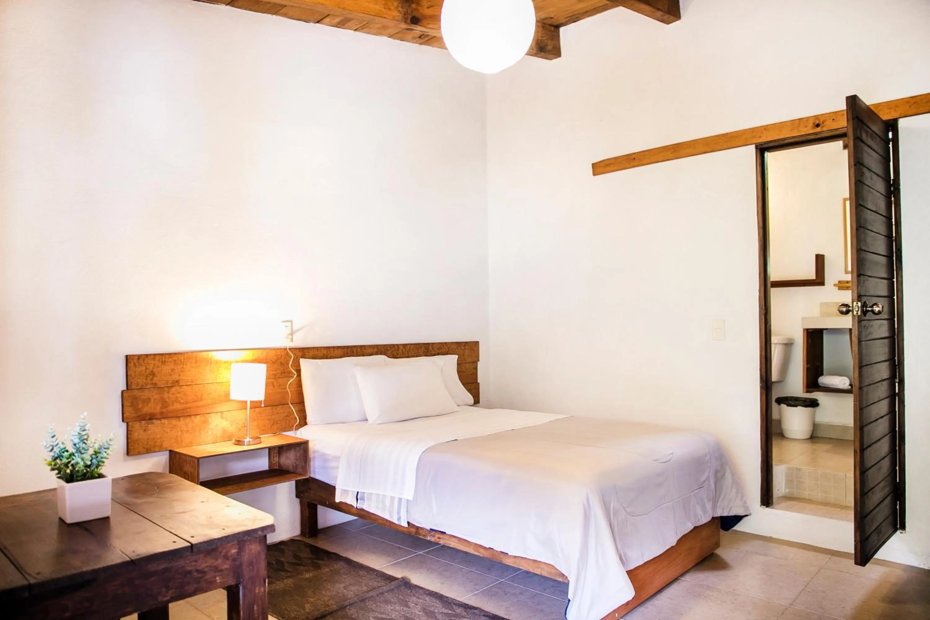 Bed in Meson de Valle Hotel