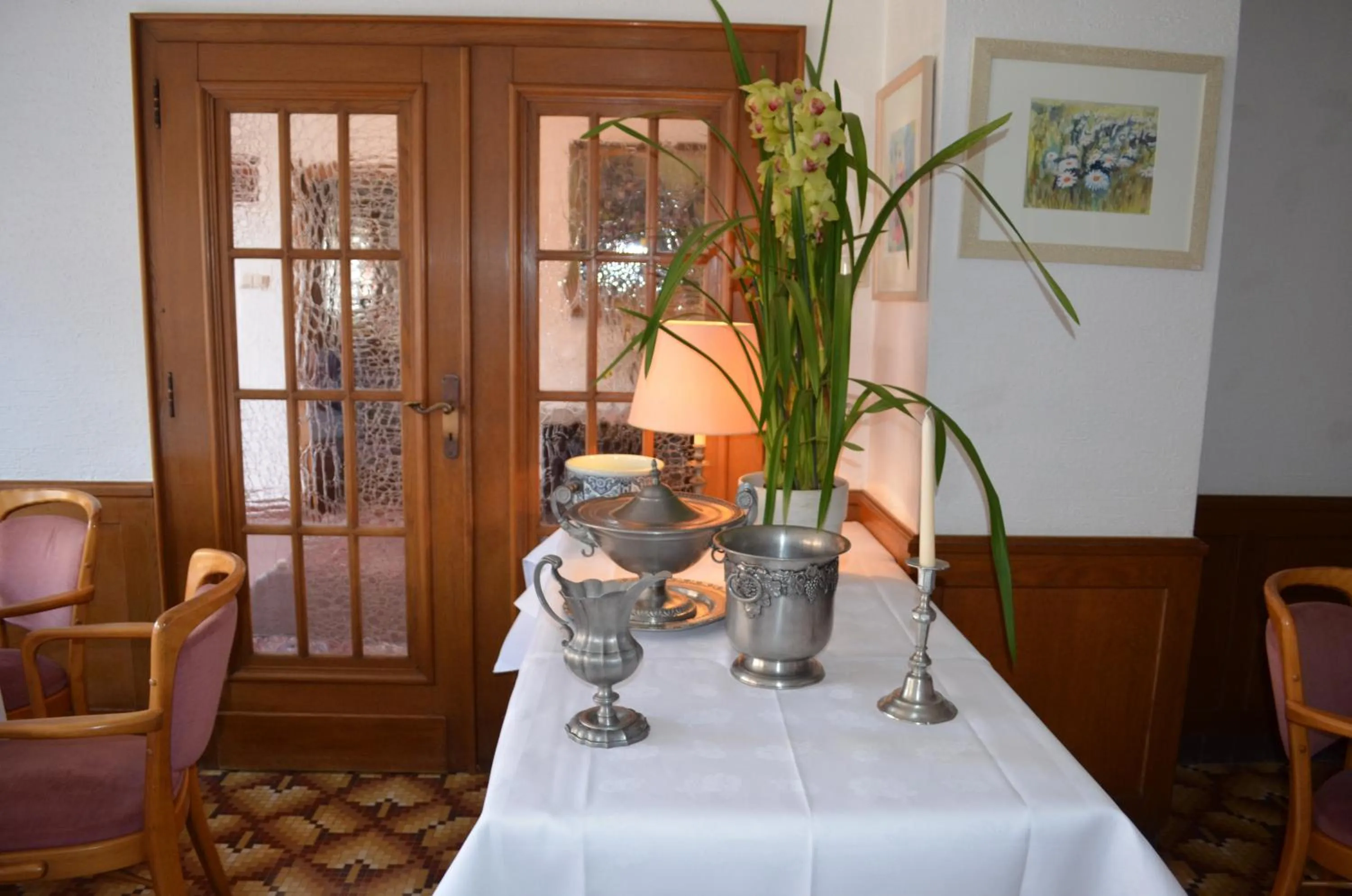 Decorative detail in Hotel Kinnen