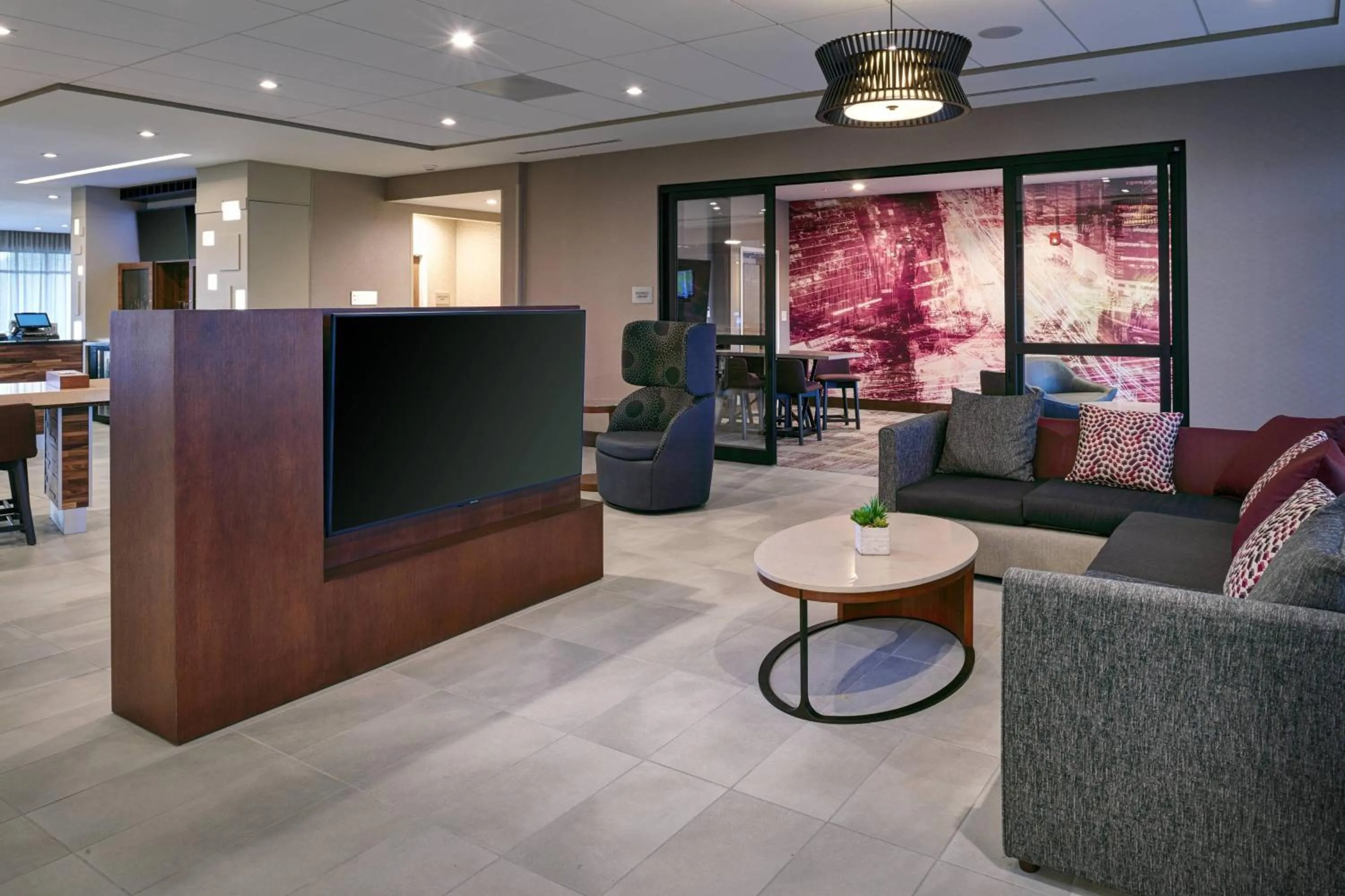 Lobby or reception in Courtyard by Marriott Jackson