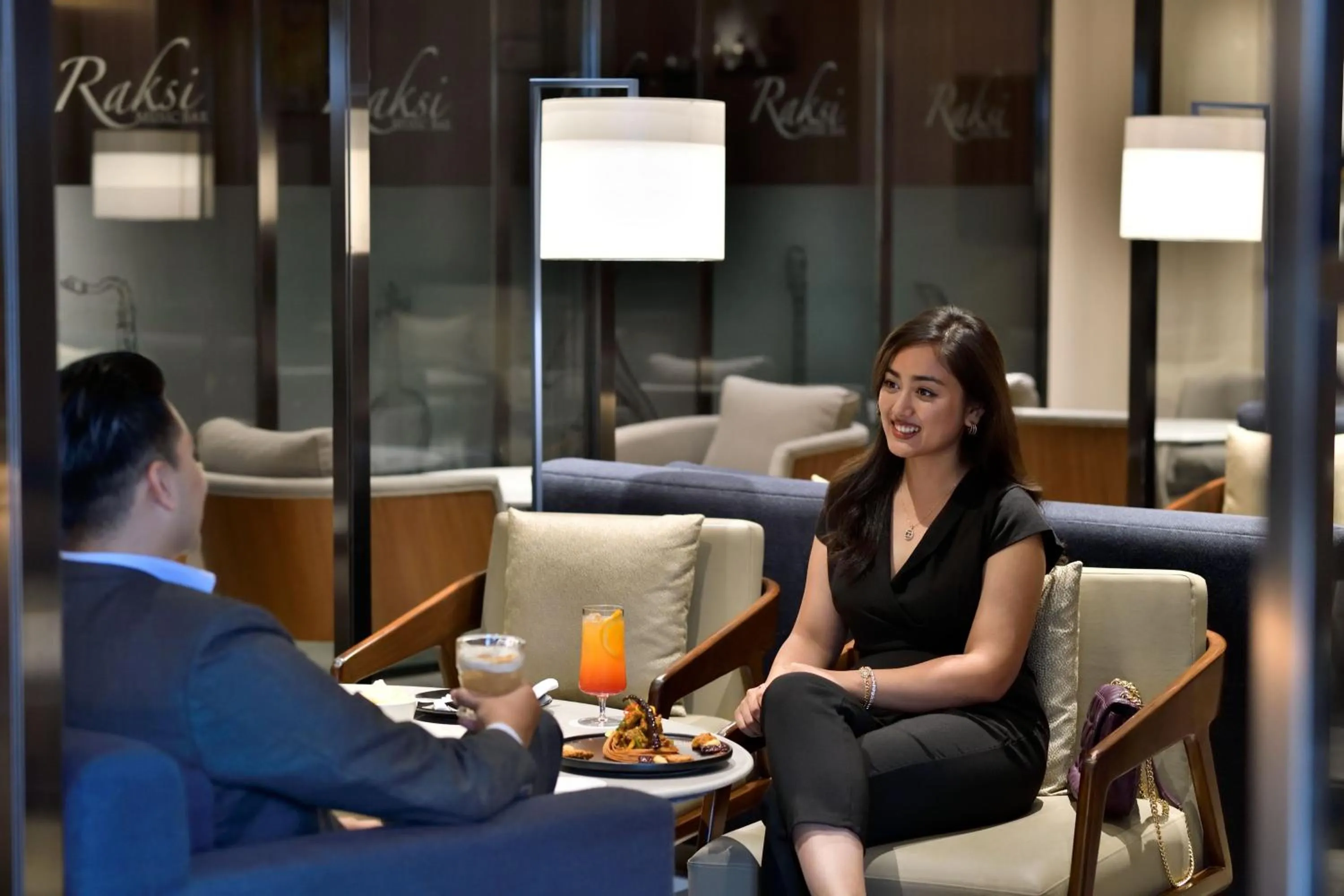 Lounge or bar in Kathmandu Marriott Hotel