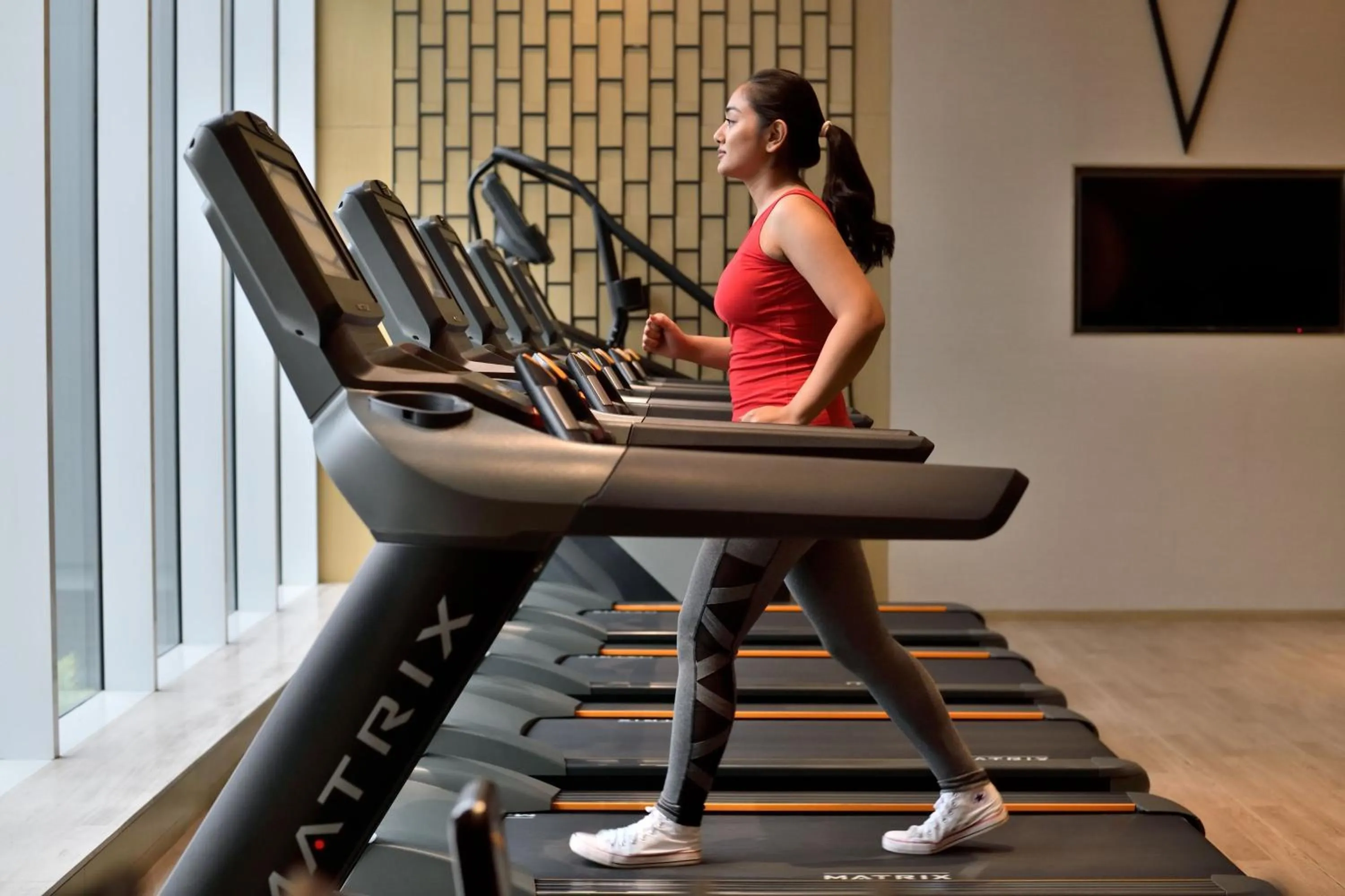 Fitness centre/facilities in Kathmandu Marriott Hotel