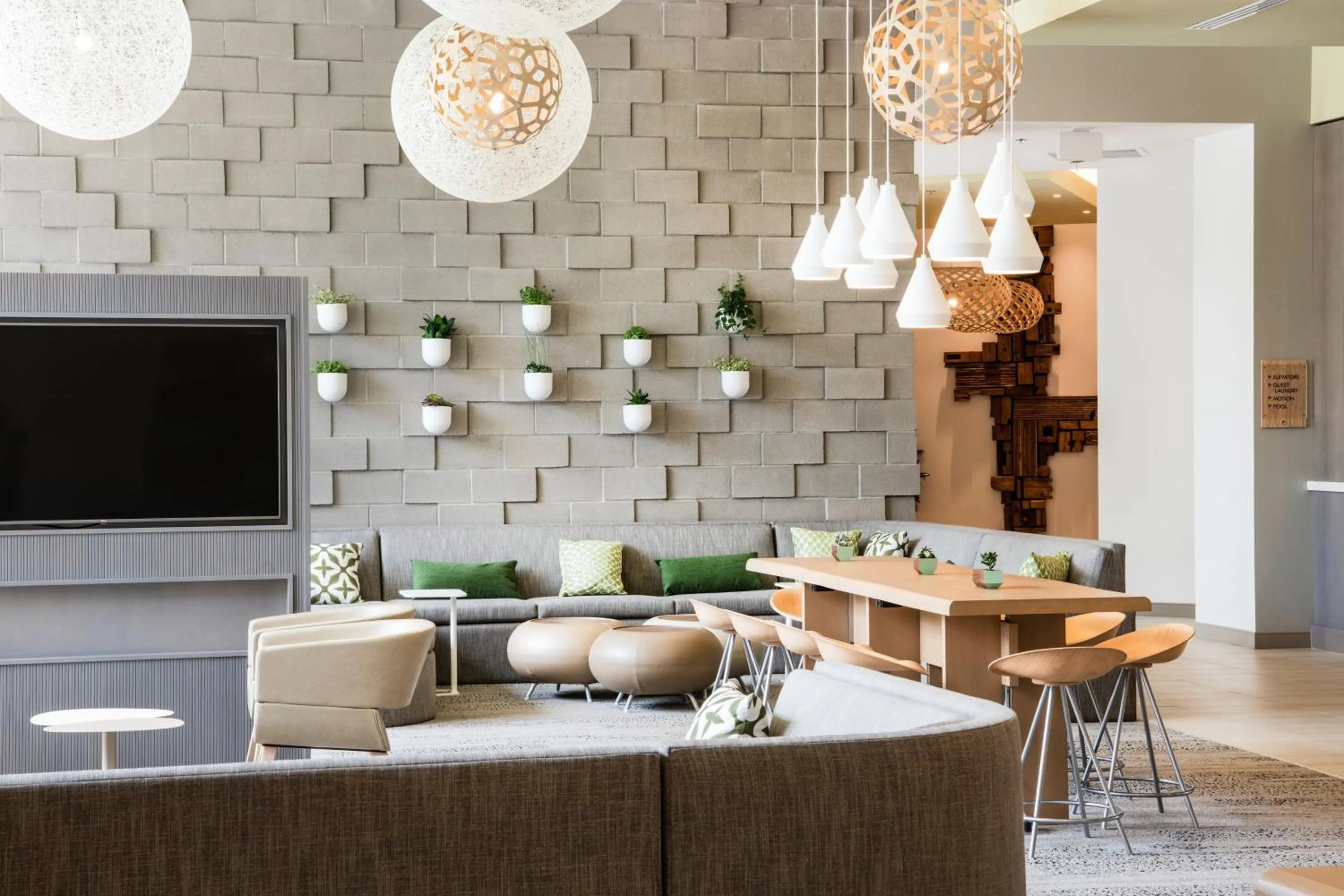 Lobby or reception in Element Scottsdale at SkySong