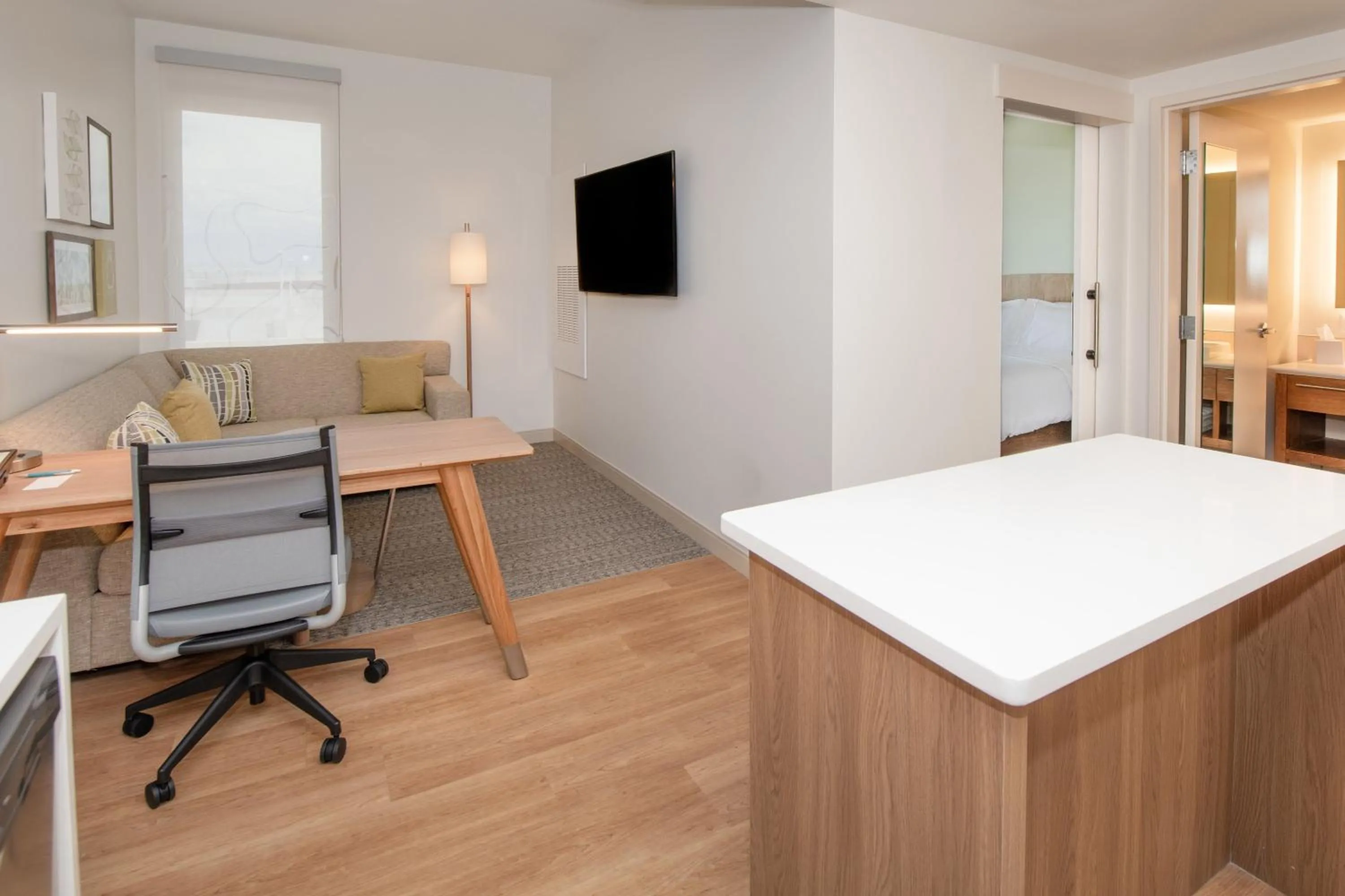 Bedroom in Element Scottsdale at SkySong