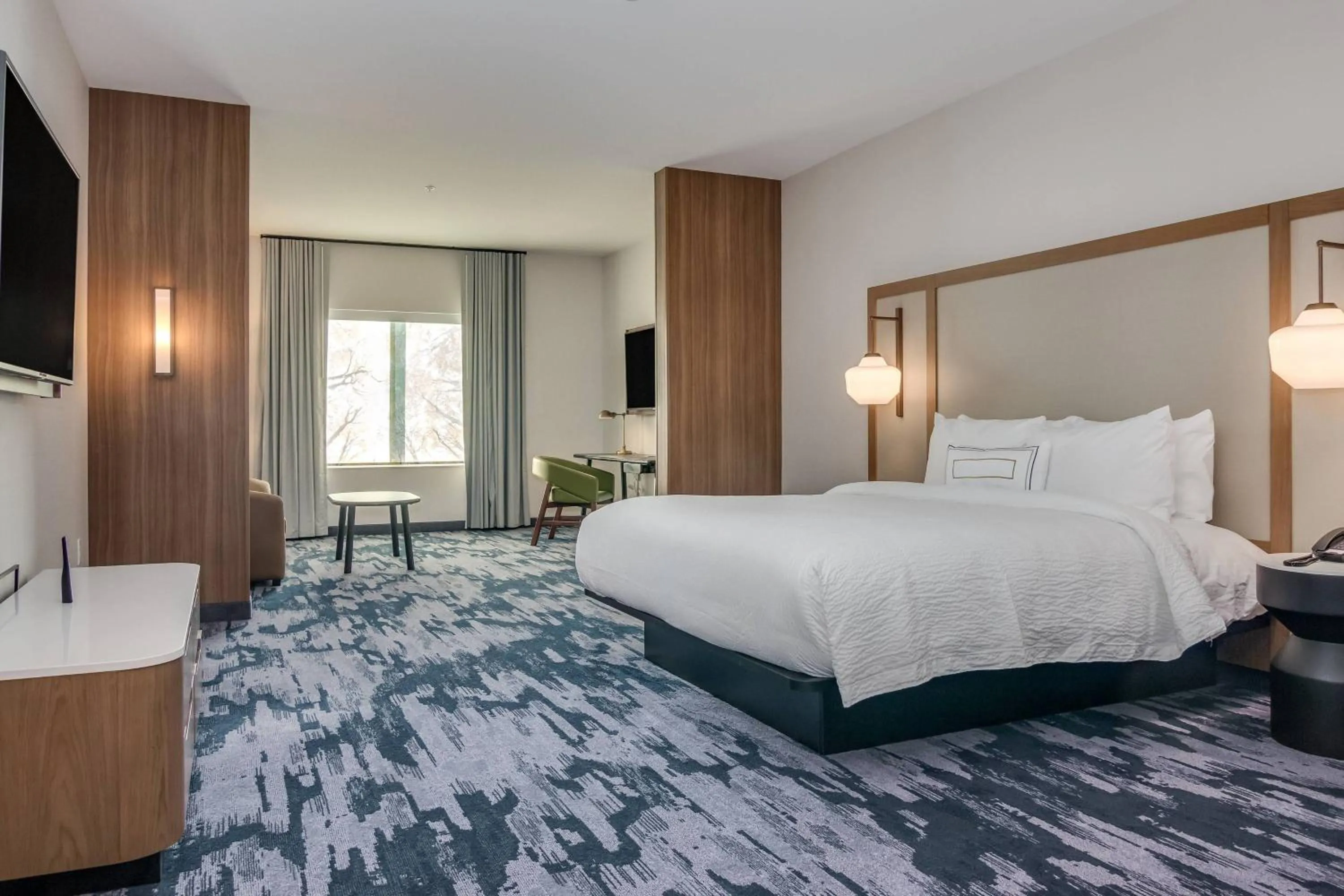 Bedroom, Bed in Fairfield Inn & Suites by Marriott San Jose North/Silicon Valley