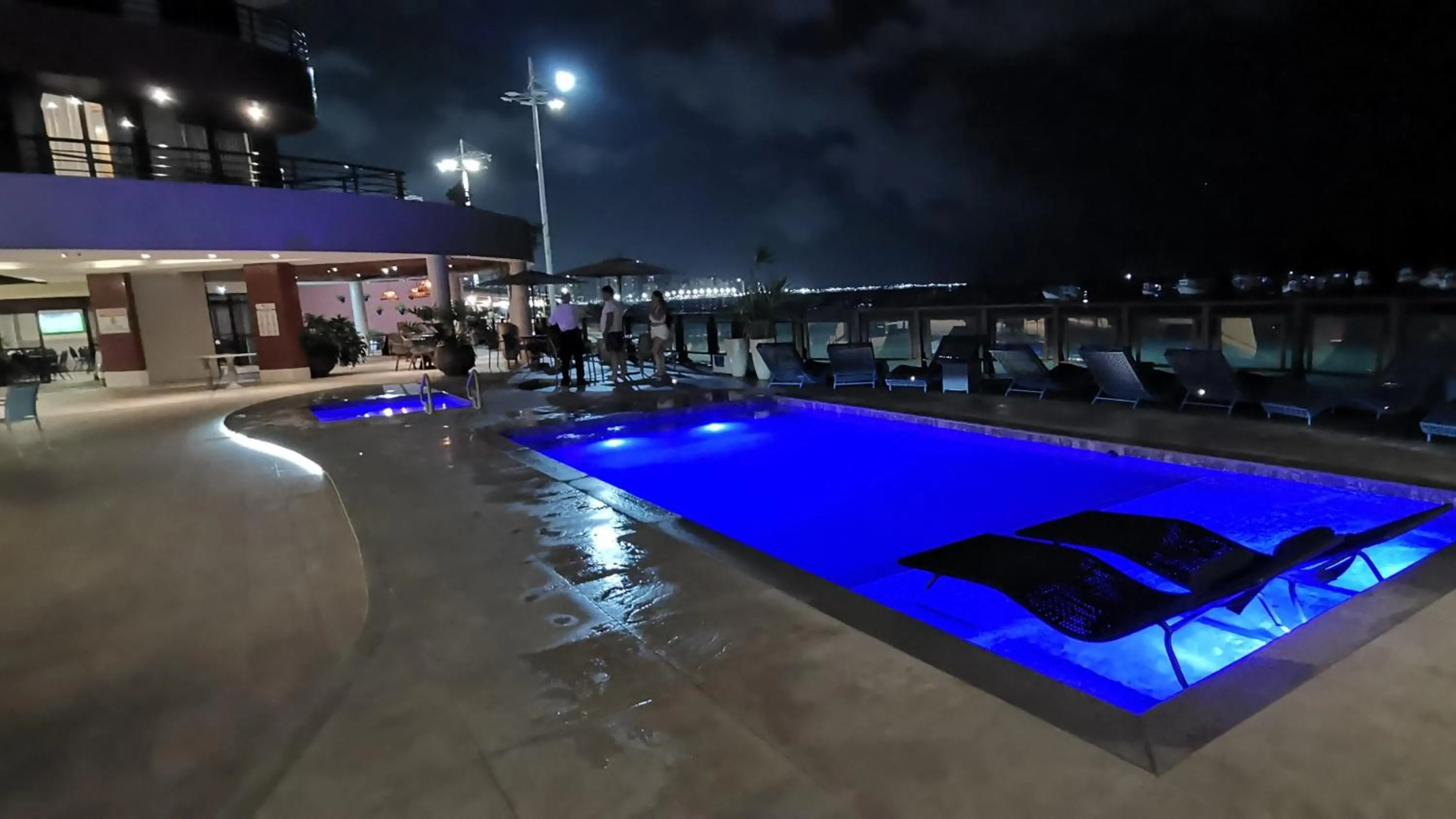 Swimming pool in Seaflats Iate Plaza Hotel