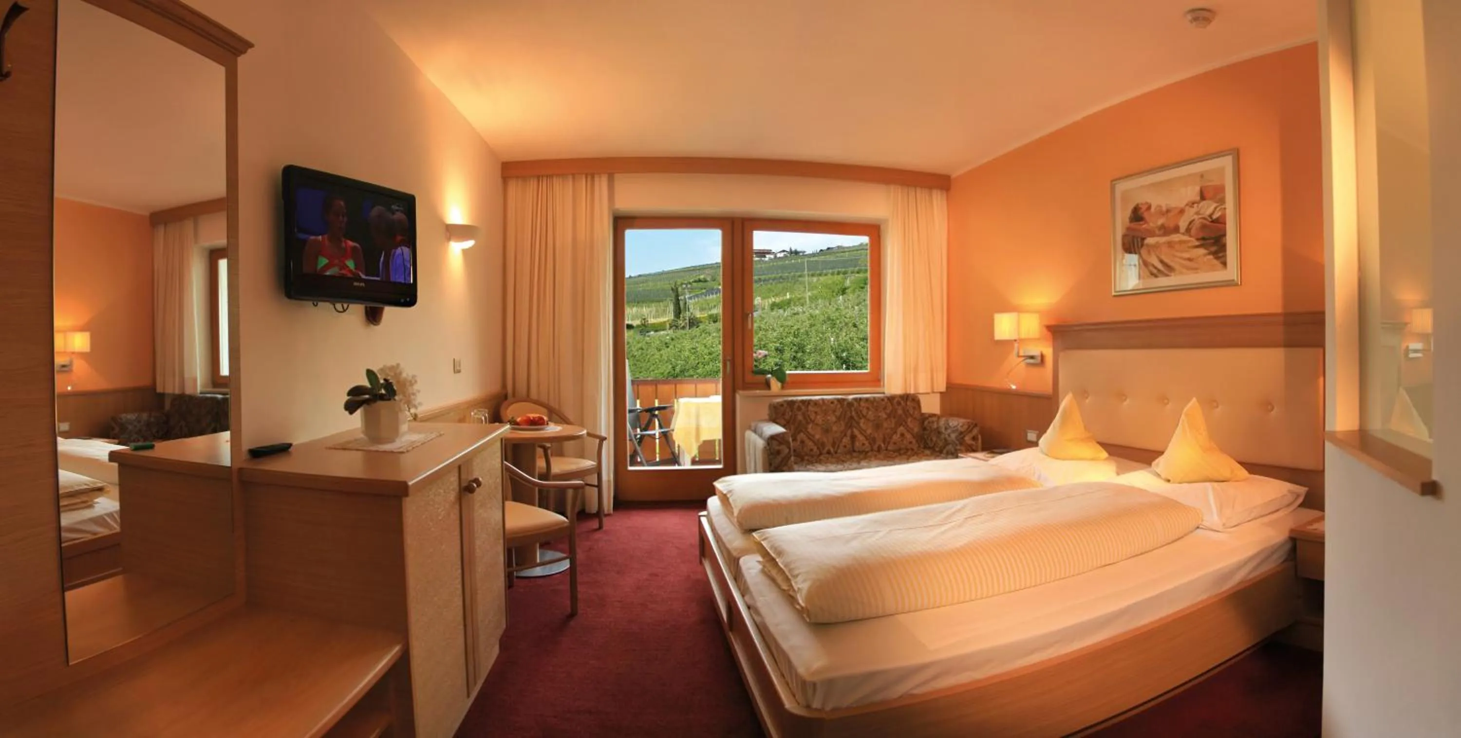 Photo of the whole room, Bed in Hotel Eichenhof